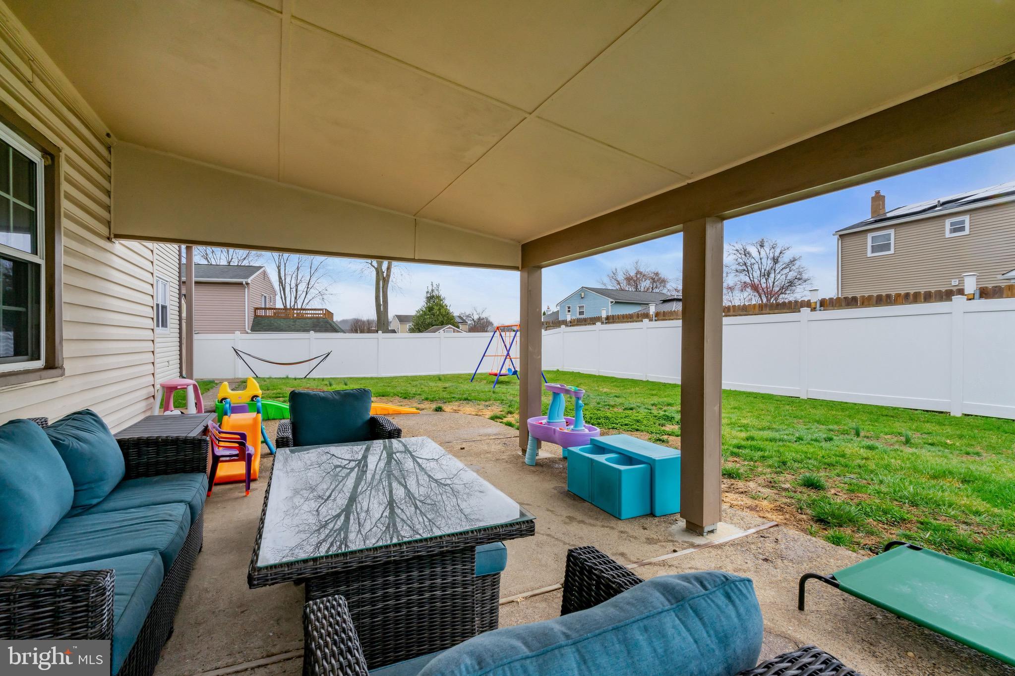 608 Arlington Road Fairless Hills, PA 19030 - Photo 22 of 23 Backyard patio