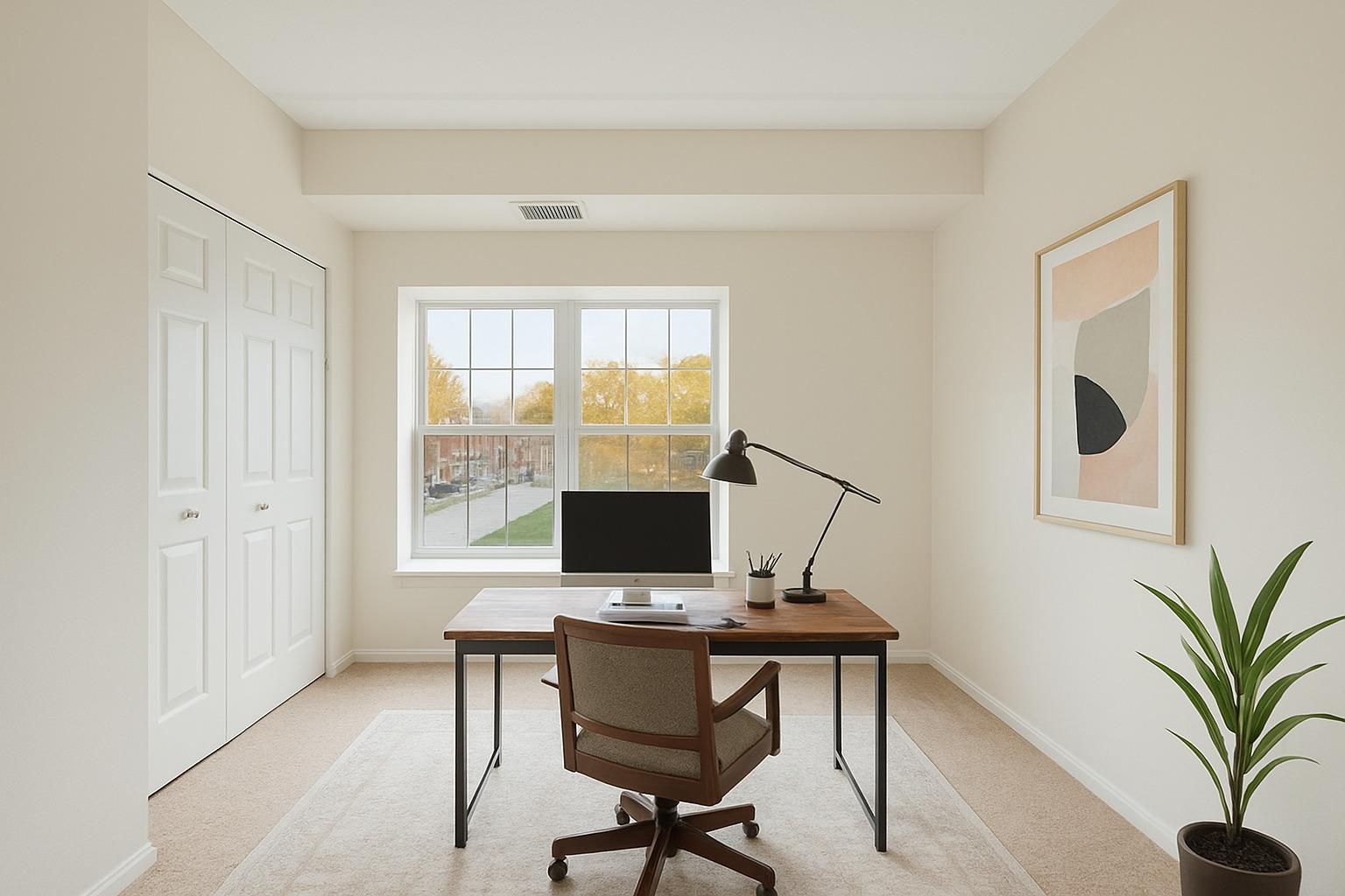 440 West Mahogany Court, Unit 203 Palatine, IL 60067 - Photo 12 of 17 a view of a workspace with furniture
