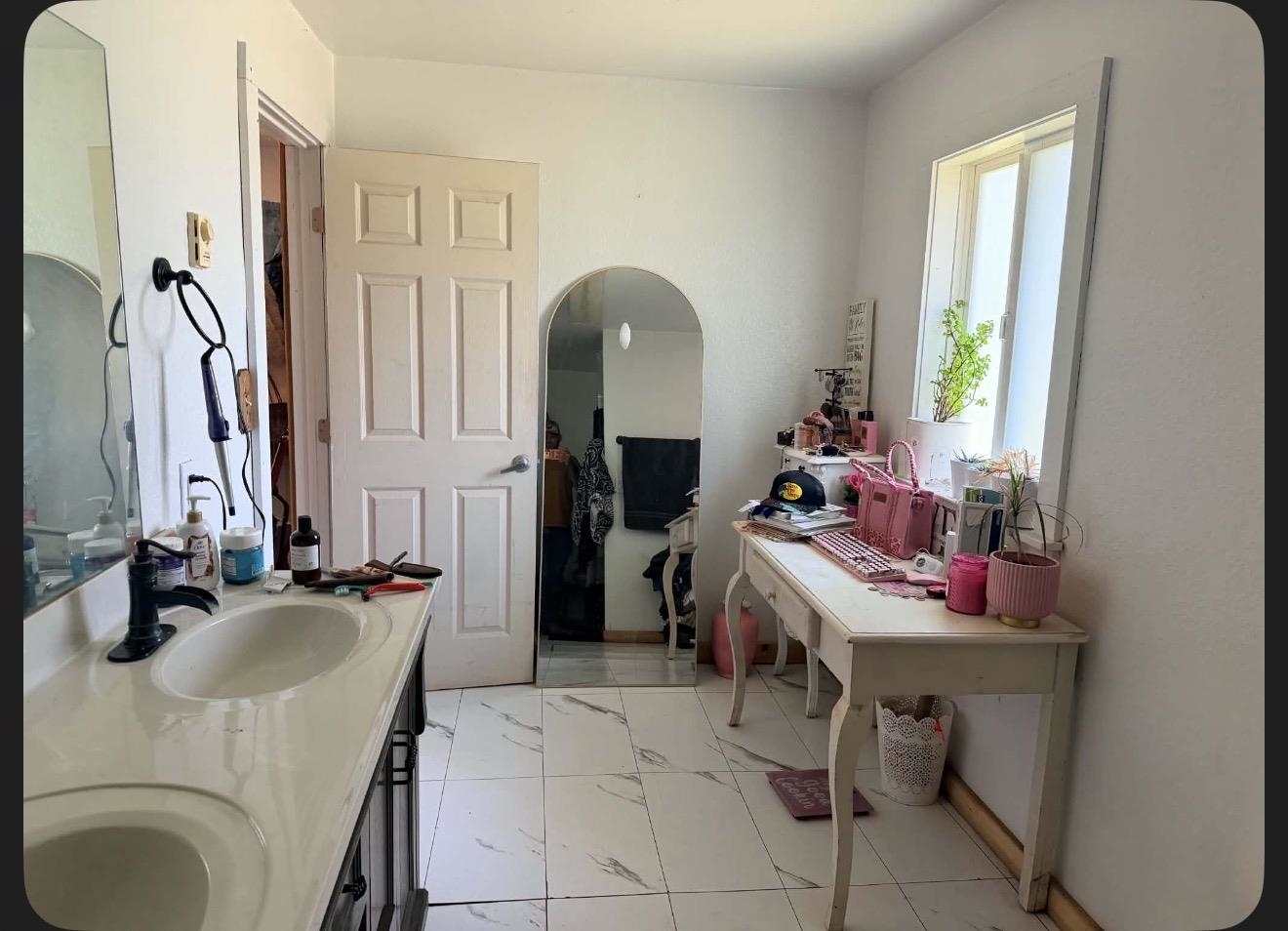 15440 Old Wagon Road Crescent Mills, CA 95934 - Photo 12 of 19 a bathroom with a sink and a mirror