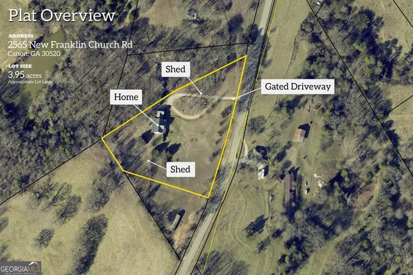 $495,000 | 2565 New Franklin Church Road, Canon, GA 30520