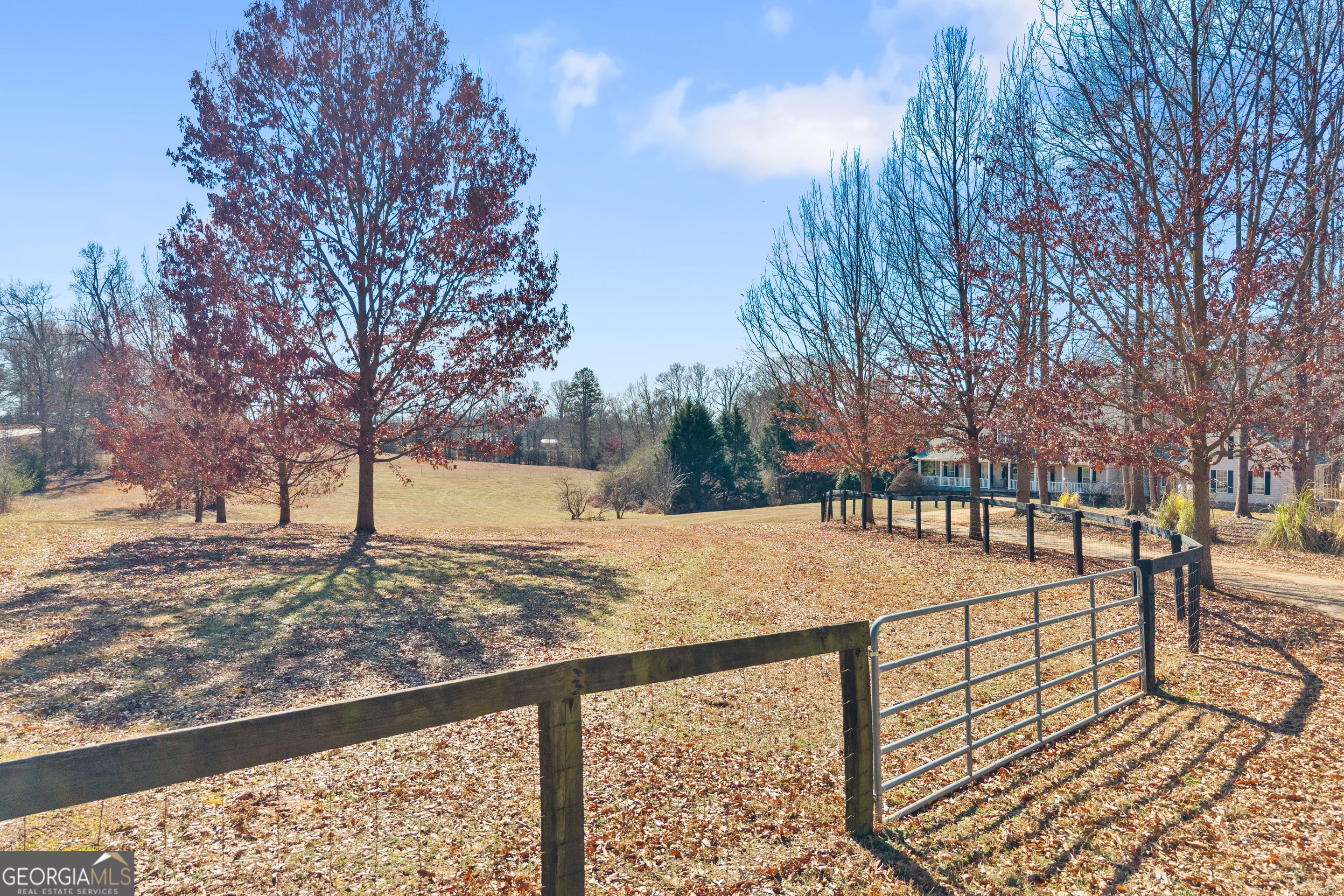 2565 New Franklin Church Road Canon, GA 30520 - Photo 168 of 168 a view of a backyard of the house