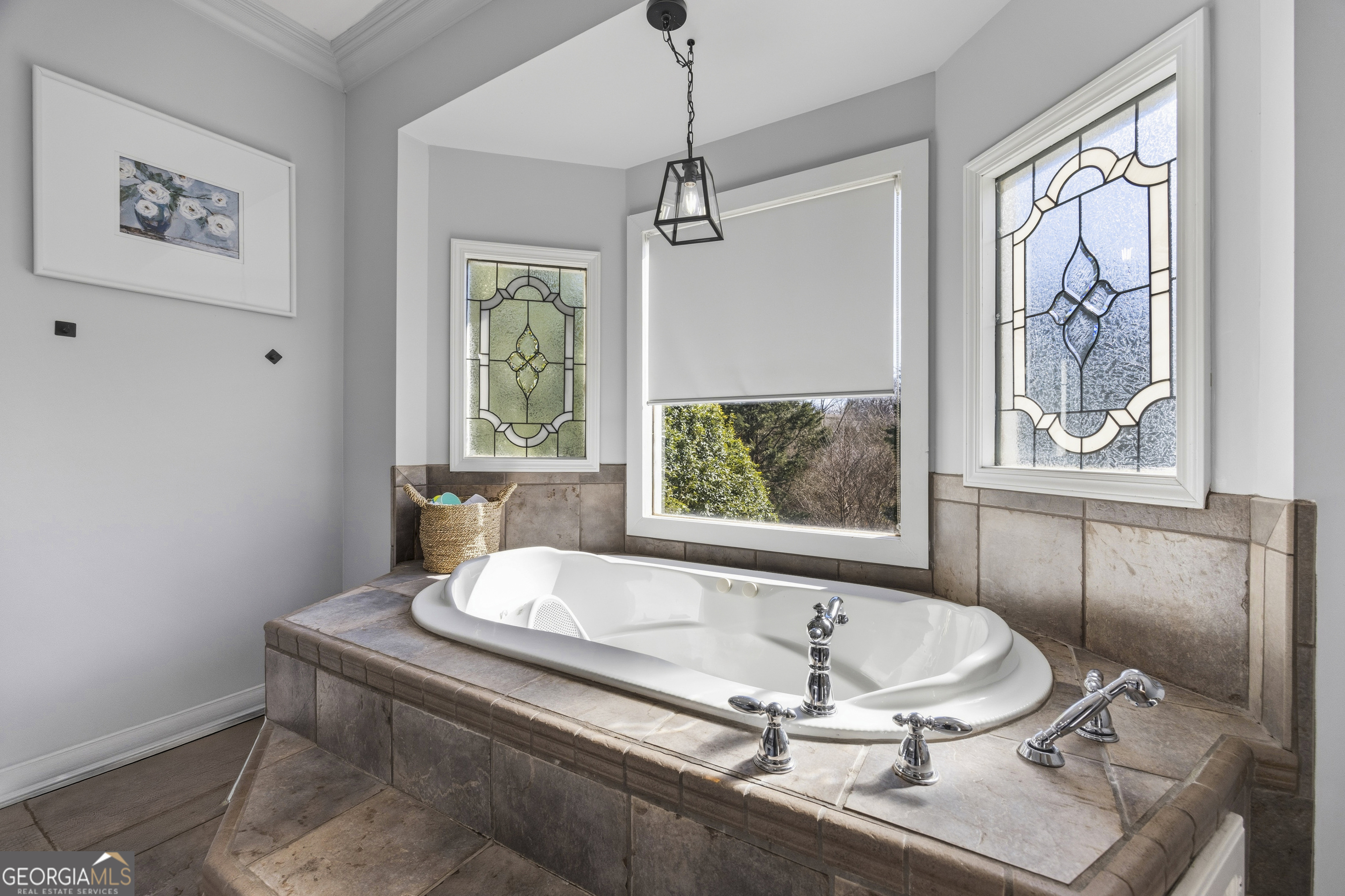 2565 New Franklin Church Road Canon, GA 30520 - Photo 21 of 168 a white bath tub sitting next to a bathroom