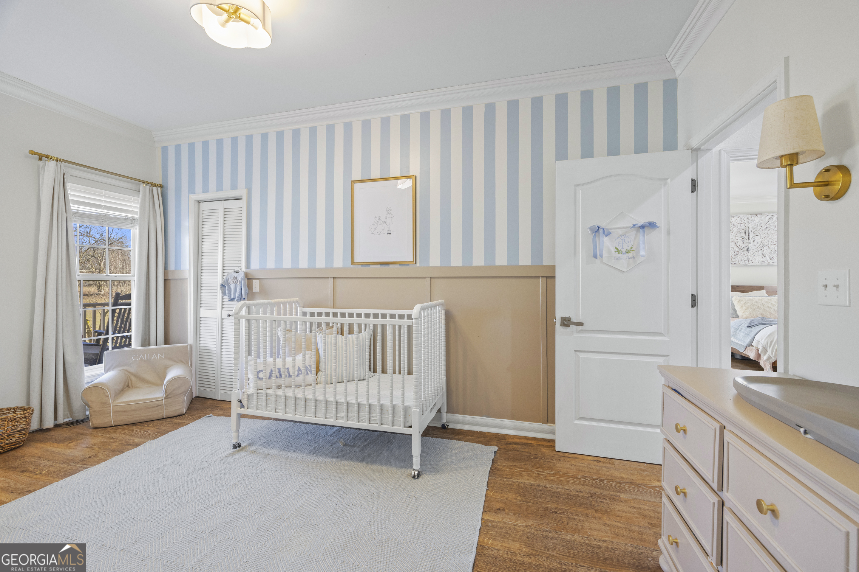 2565 New Franklin Church Road Canon, GA 30520 - Photo 29 of 168 a bedroom with a bed and a window