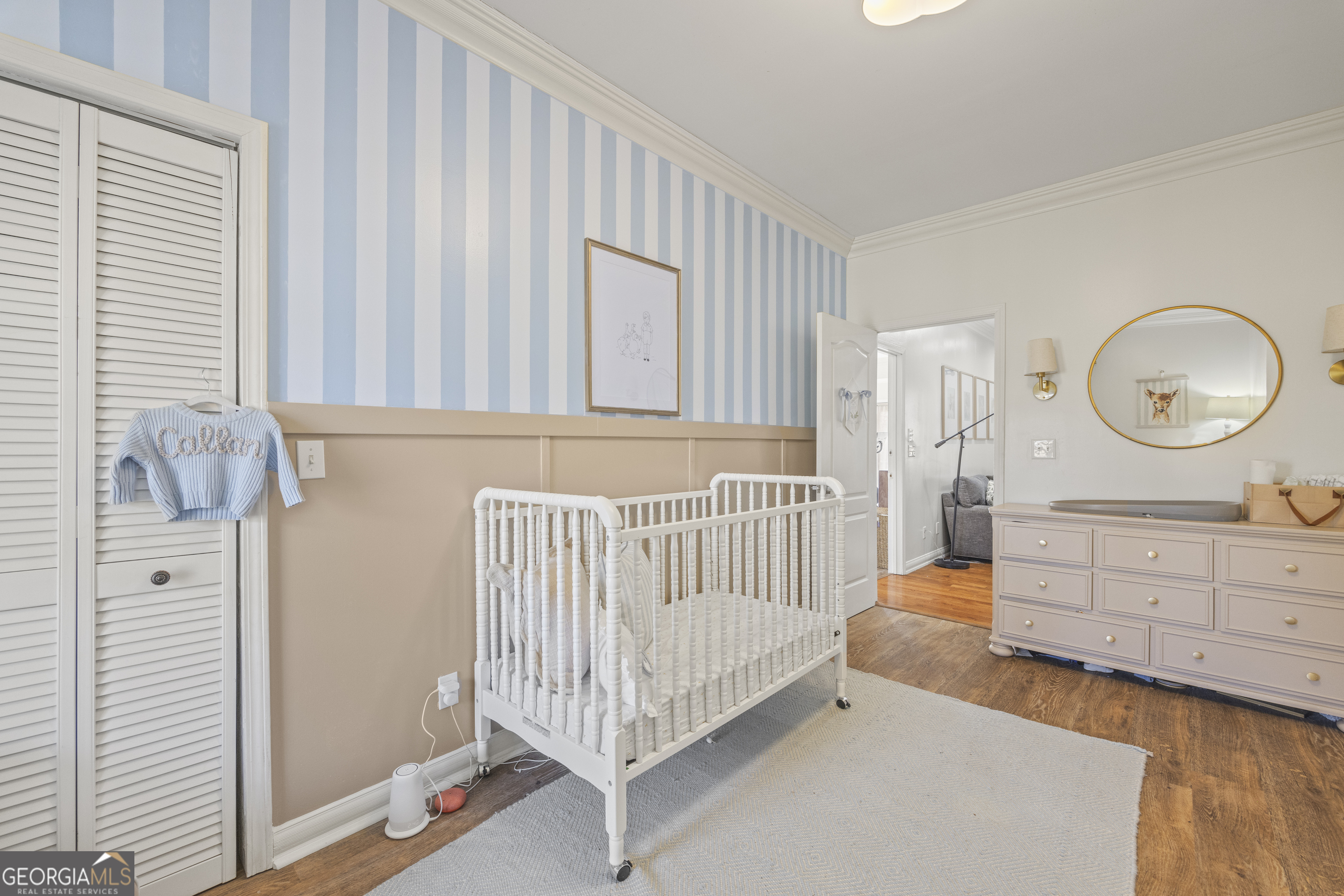 2565 New Franklin Church Road Canon, GA 30520 - Photo 32 of 168 a bedroom with a bed and a dresser