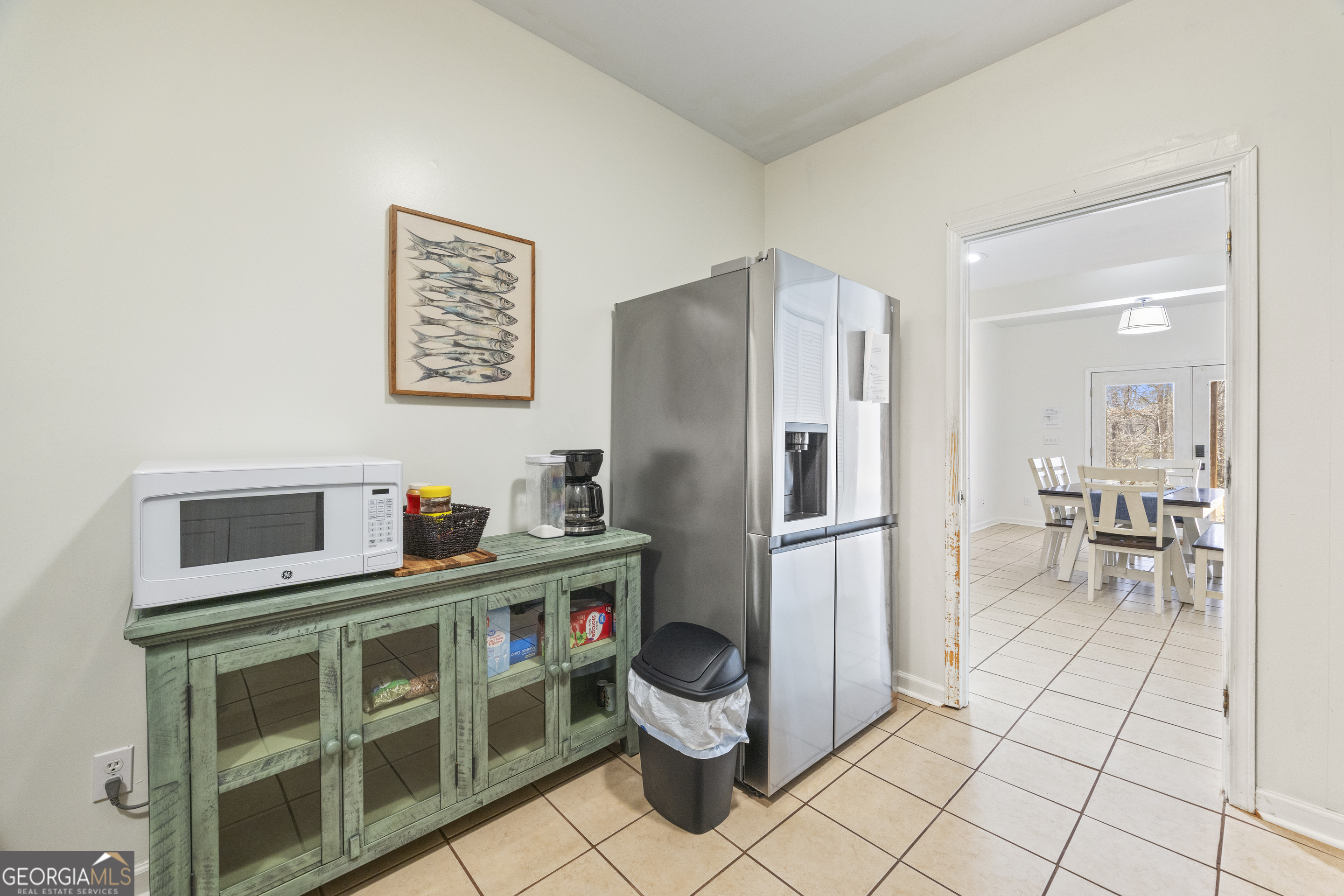 2565 New Franklin Church Road Canon, GA 30520 - Photo 90 of 168 a kitchen with stainless steel appliances a refrigerator and a stove top oven
