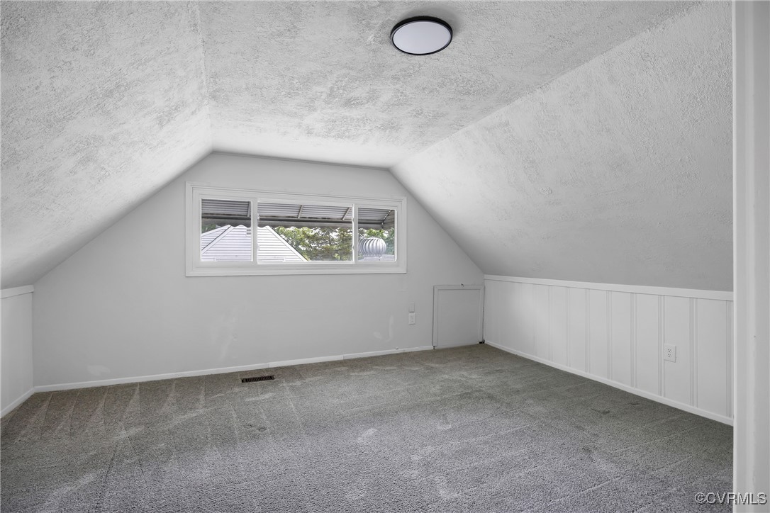5612 Indigo Road Richmond, VA 23230 - Photo 20 of 27 Additional living space with a textured ceiling, v