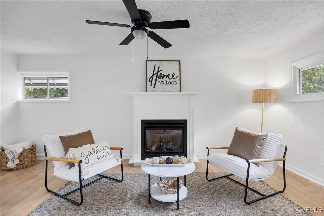 5612 Indigo Road Richmond, VA 23230 - Photo 10 of 27 Sitting room featuring wood finished floors, baseb