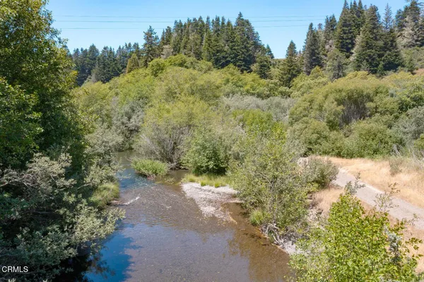 a view of an ocean beach