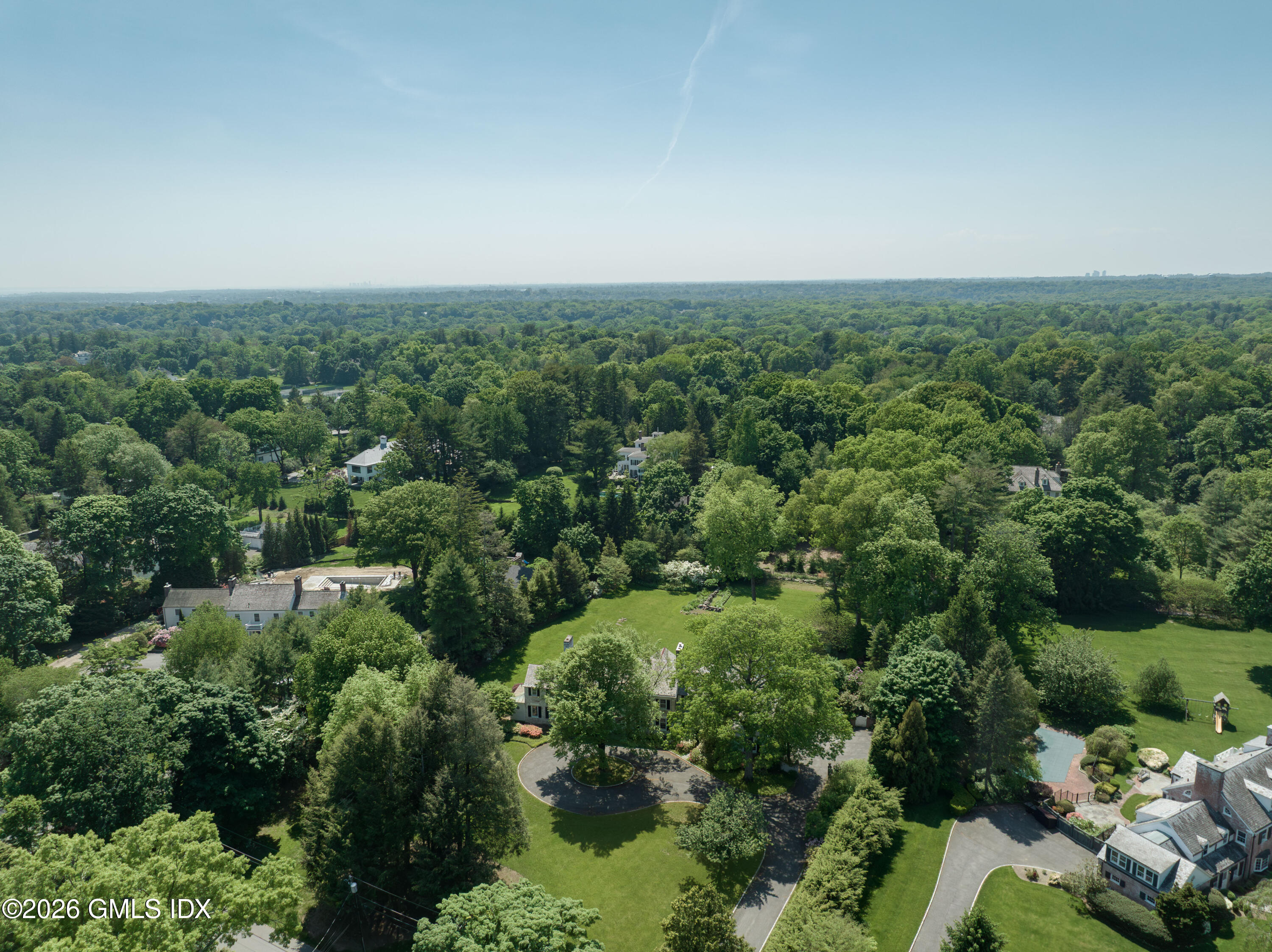 12 Woodside Road Greenwich, CT 06830 - Photo 6 of 7 AERIAL