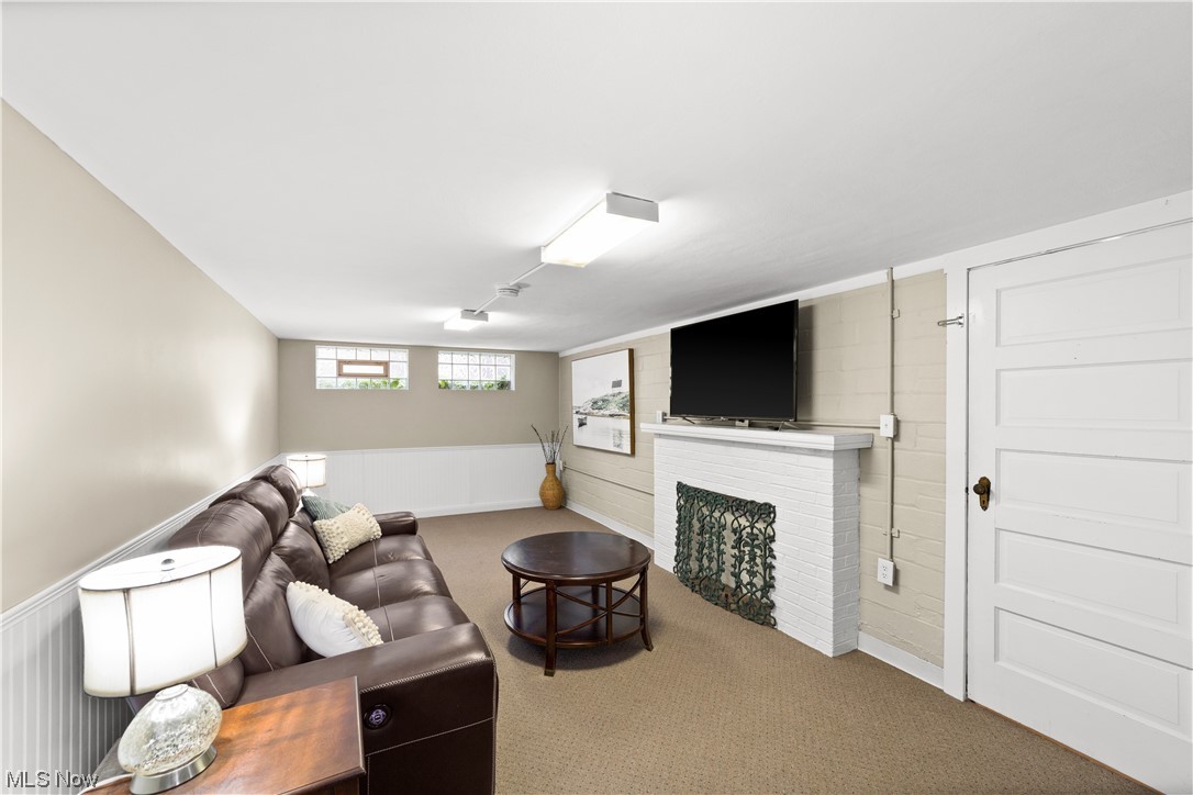 15722 Munn Road Cleveland, OH 44111 - Photo 23 of 32 Finished rec room in basement