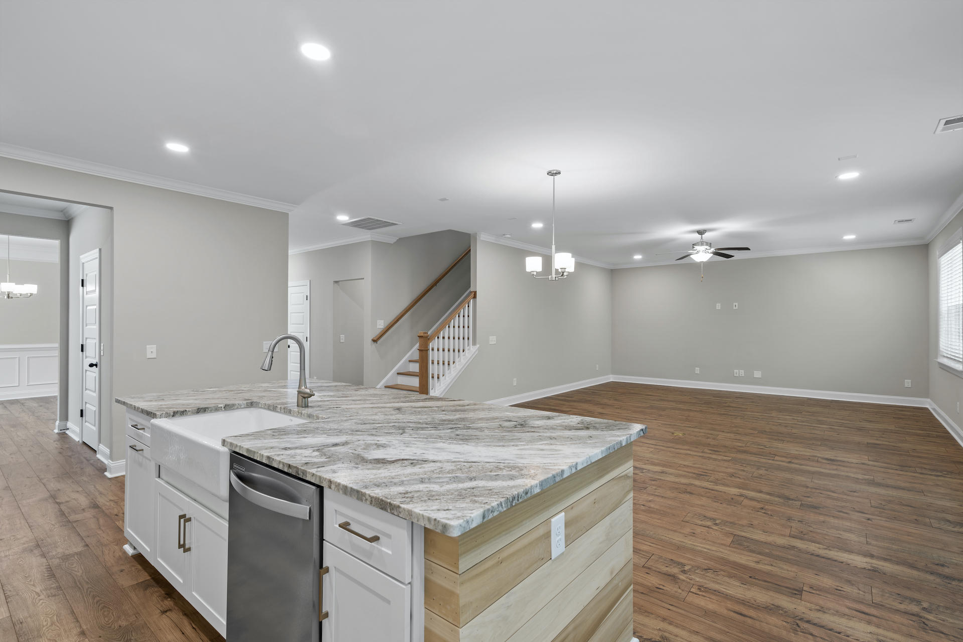 144 Boots Branch Road Summerville, SC 29485 - Photo 15 of 45 Kitchen Overlooking Family Room