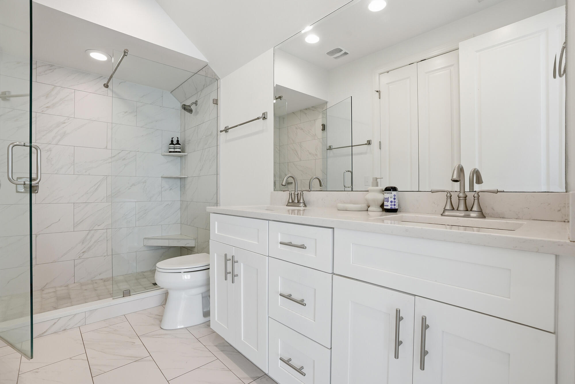 199 Windrow Way Inlet Beach Inlet Beach, FL 32461 - Photo 12 of 24 a bathroom with a sink a toilet and shower