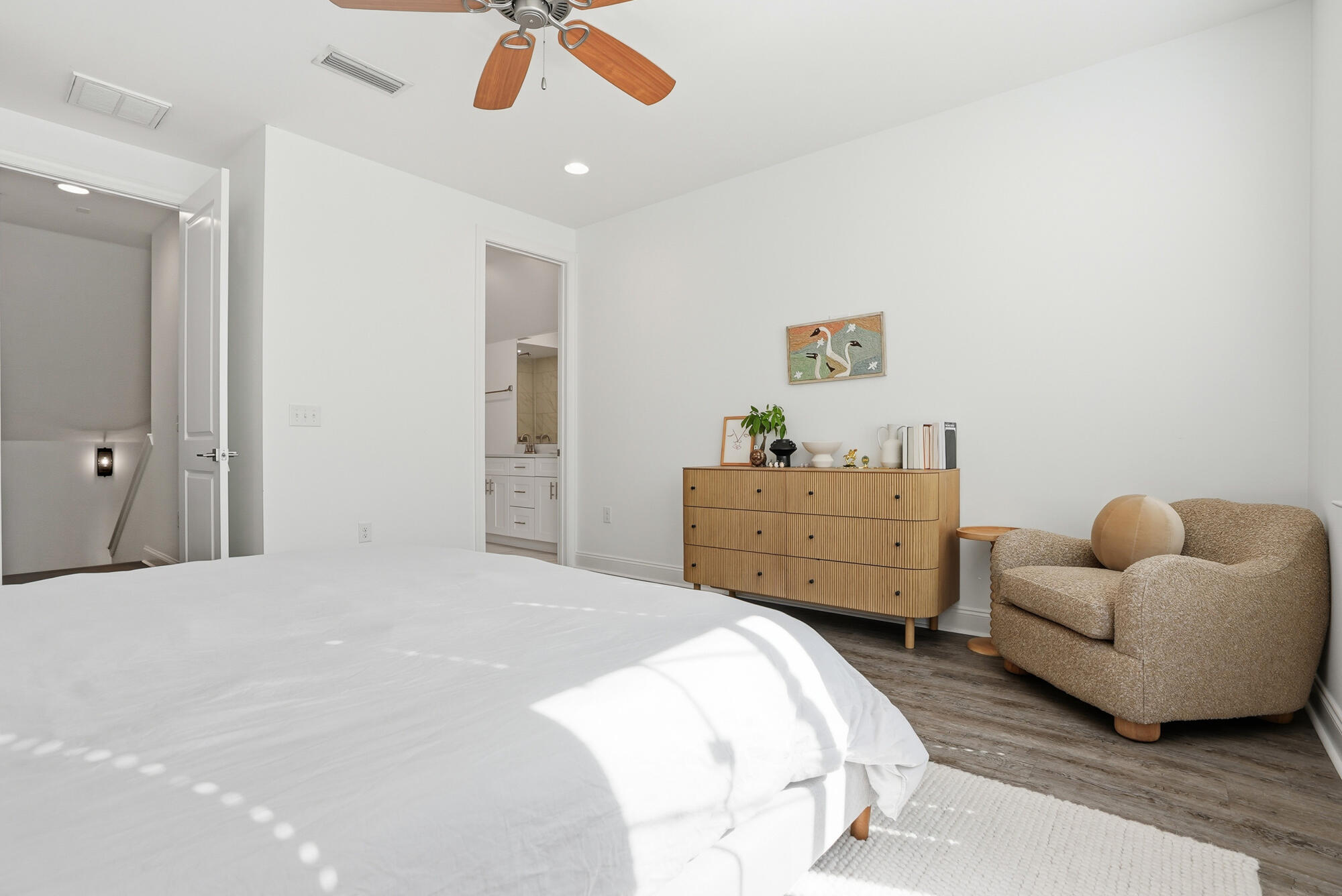 199 Windrow Way Inlet Beach Inlet Beach, FL 32461 - Photo 14 of 24 a bedroom with a bed and couch