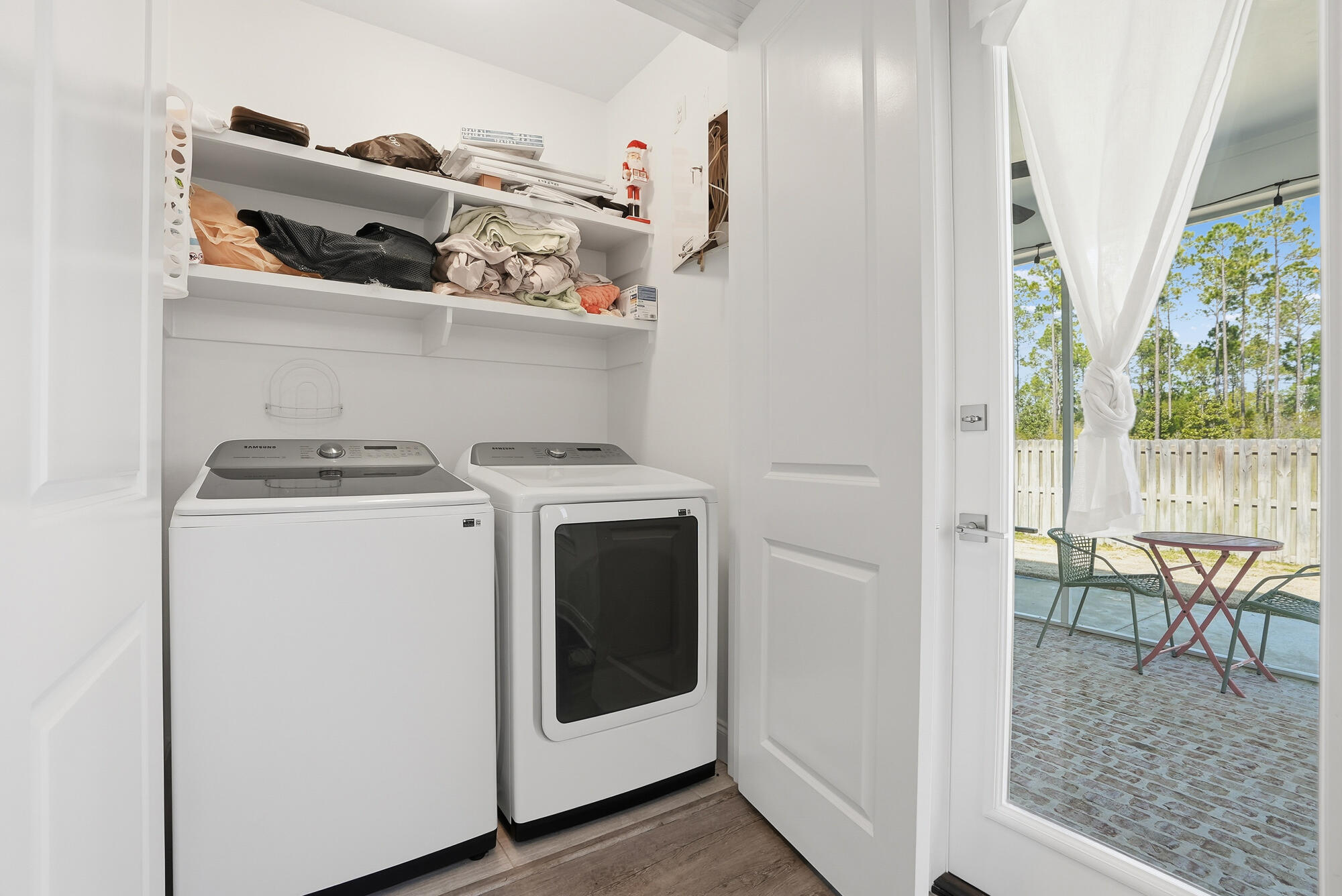 199 Windrow Way Inlet Beach Inlet Beach, FL 32461 - Photo 18 of 24 a utility room with dryer and washer