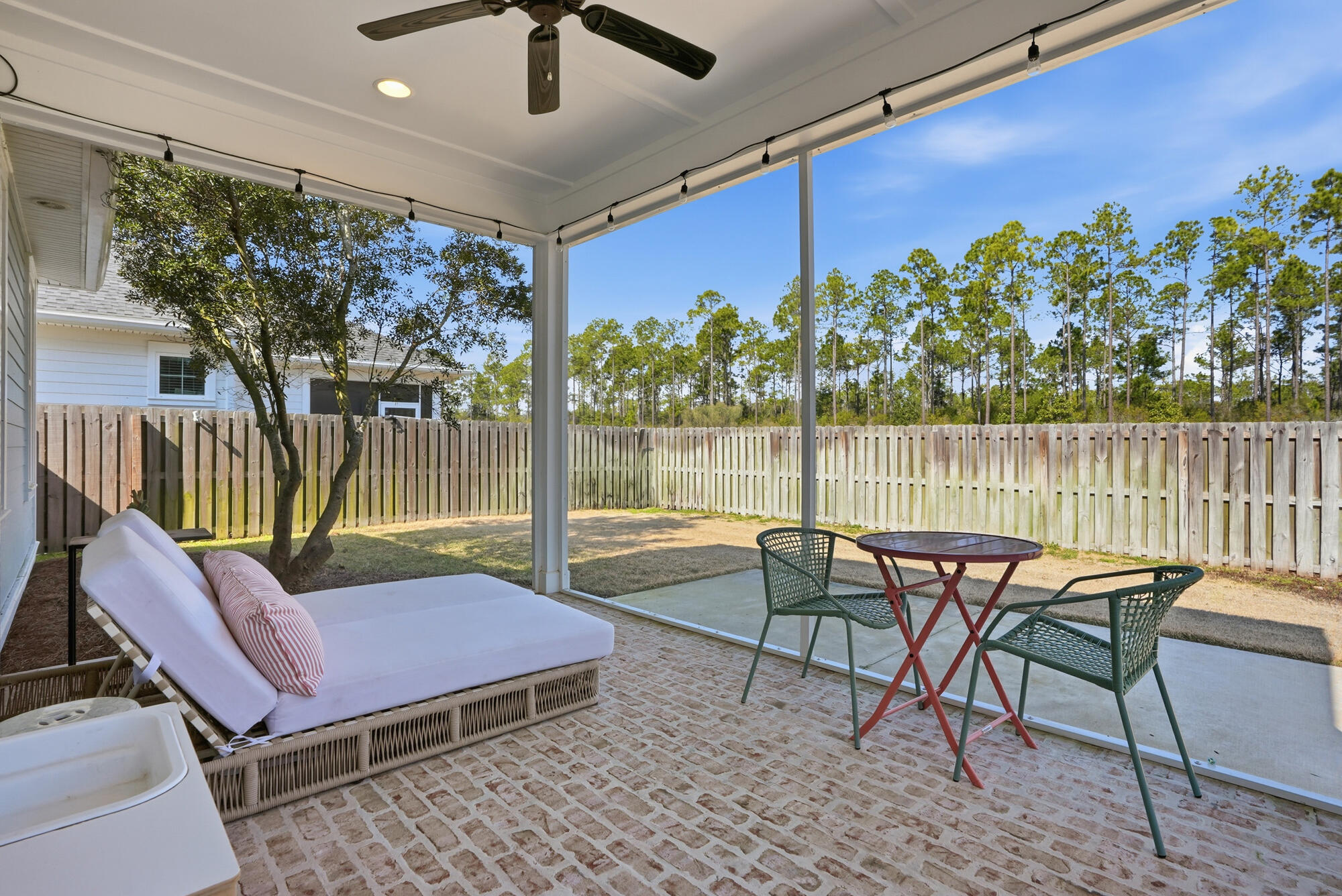 199 Windrow Way Inlet Beach Inlet Beach, FL 32461 - Photo 19 of 24 a patio with water view and dining table with chairs
