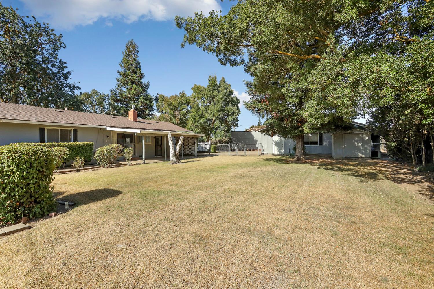 13495 Live Oak Road Lodi, CA 95240 - Photo 11 of 47 a front view of house with yard and trees around