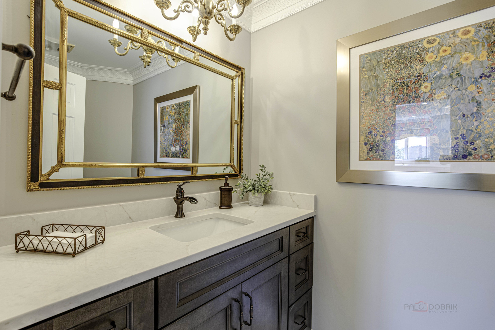 575 West Windsor Road Inverness, IL 60067 - Photo 15 of 54 a bathroom with a sink and a mirror
