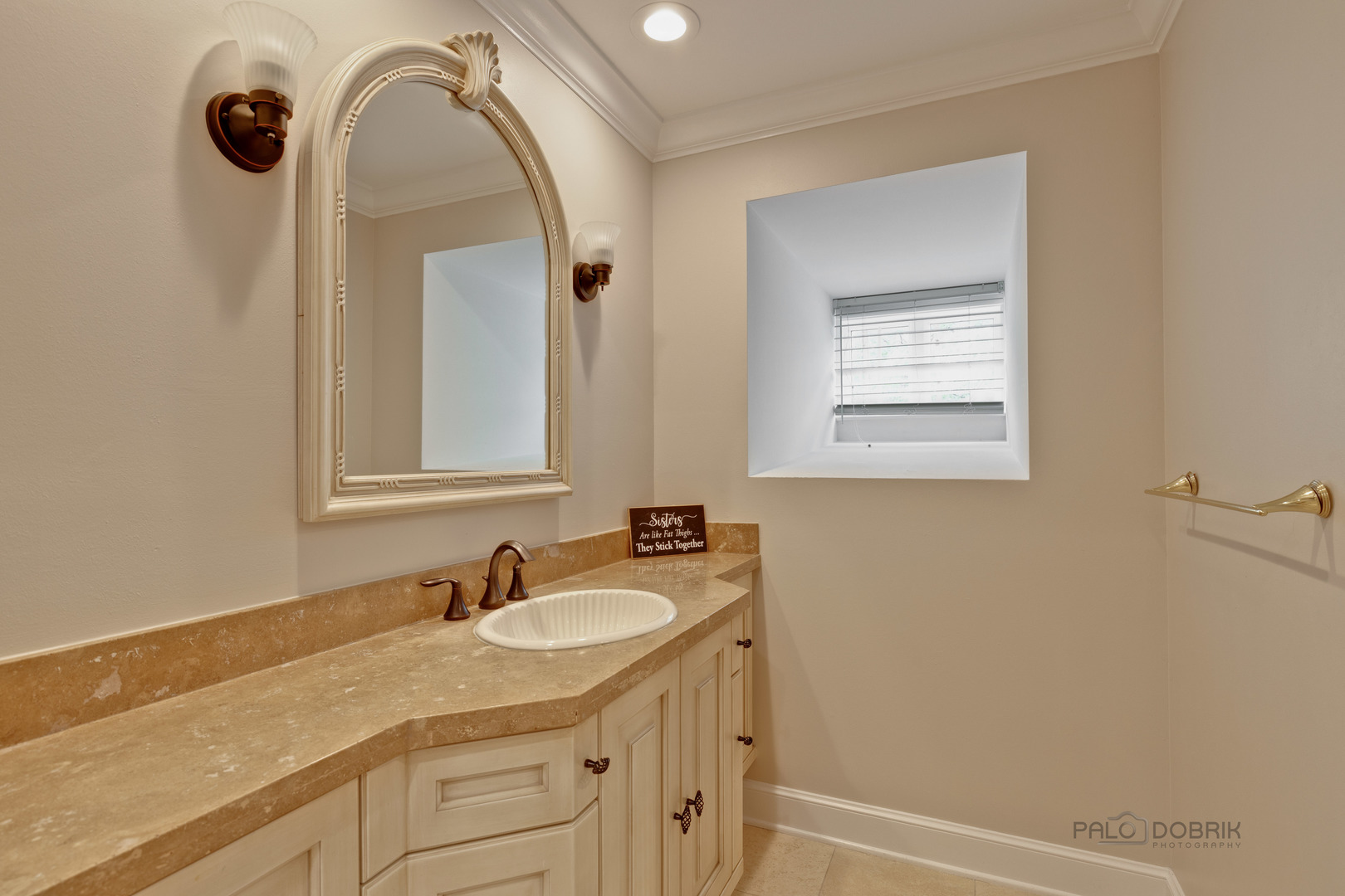 575 West Windsor Road Inverness, IL 60067 - Photo 29 of 54 a bathroom with a sink a vanity and a mirror