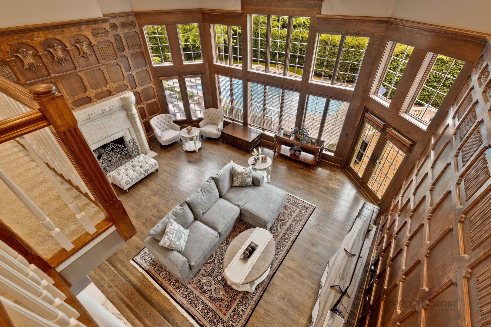 575 West Windsor Road Inverness, IL 60067 - Photo 5 of 54 a living room with furniture and a floor to ceiling window