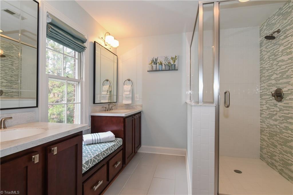 8103 Brittains Field Road Oak Ridge, NC 27310 - Photo 22 of 30 Bathroom/Spa for Second Master Bedroom
