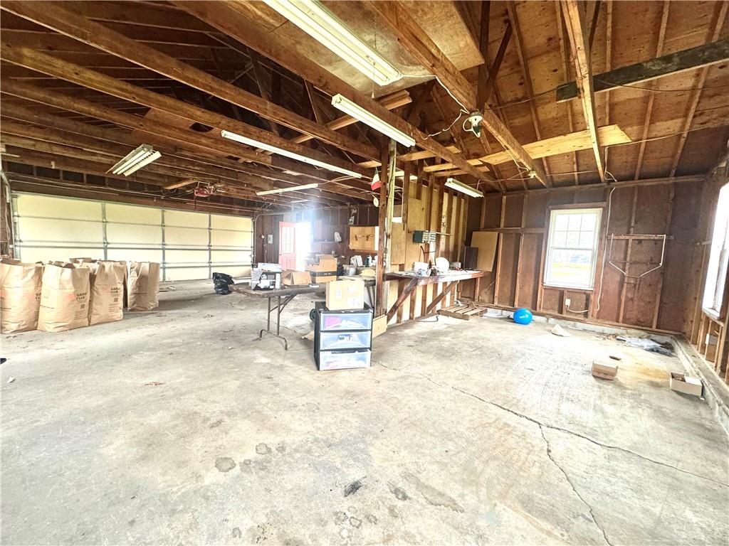 3282 Hann Hill Road Hermitage, PA 16148 - Photo 34 of 41 a view of a indoor garage