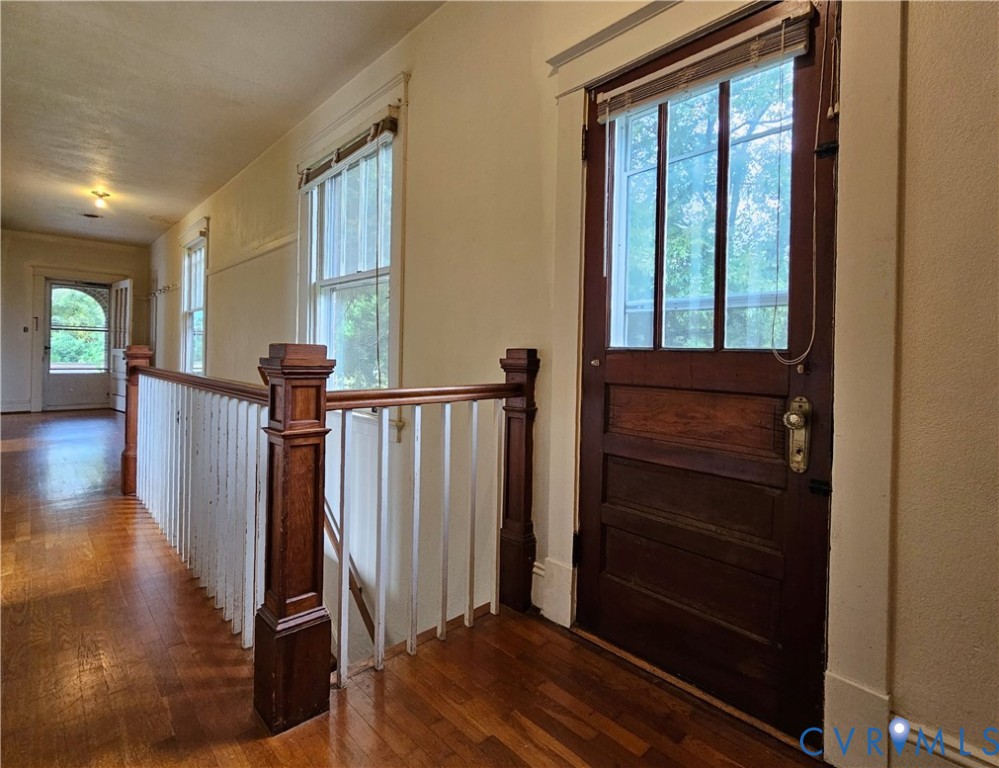 16124 Beaverdam School Road Beaverdam, VA 23015 - Photo 33 of 50 a view of front door with wooden floor and stairs