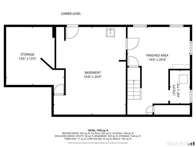 a view of a balcony with wooden floor and fence