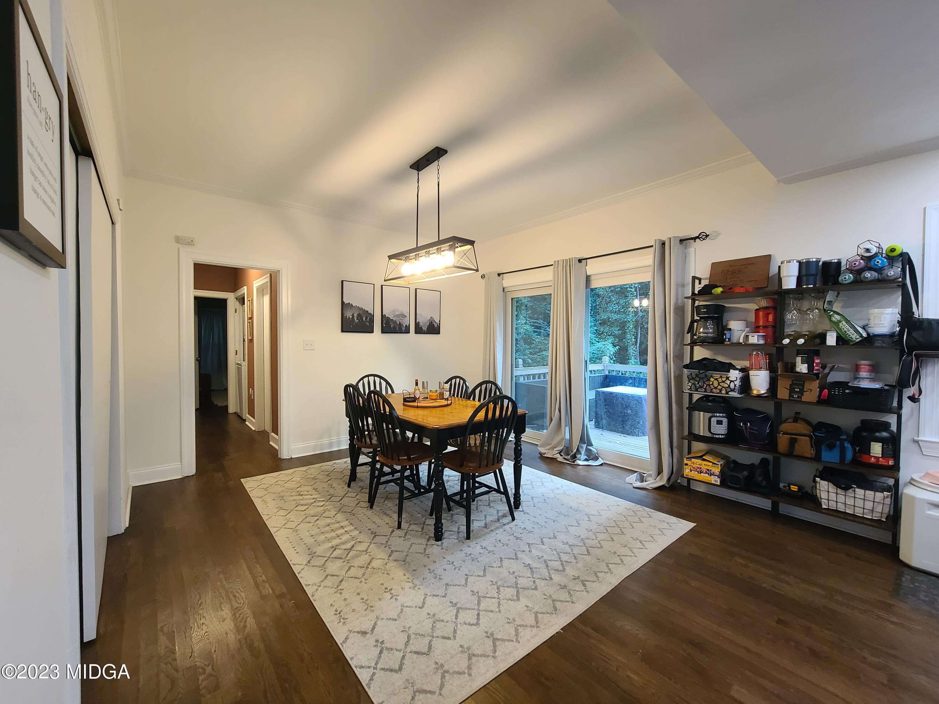 2638 Riverview Road Macon, GA 31204 - Photo 6 of 24 a dining room with furniture and wooden floor