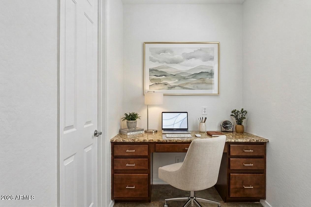 922 South Agnes Lane Gilbert, AZ 85296 - Photo 12 of 43 a view of a workspace with furniture