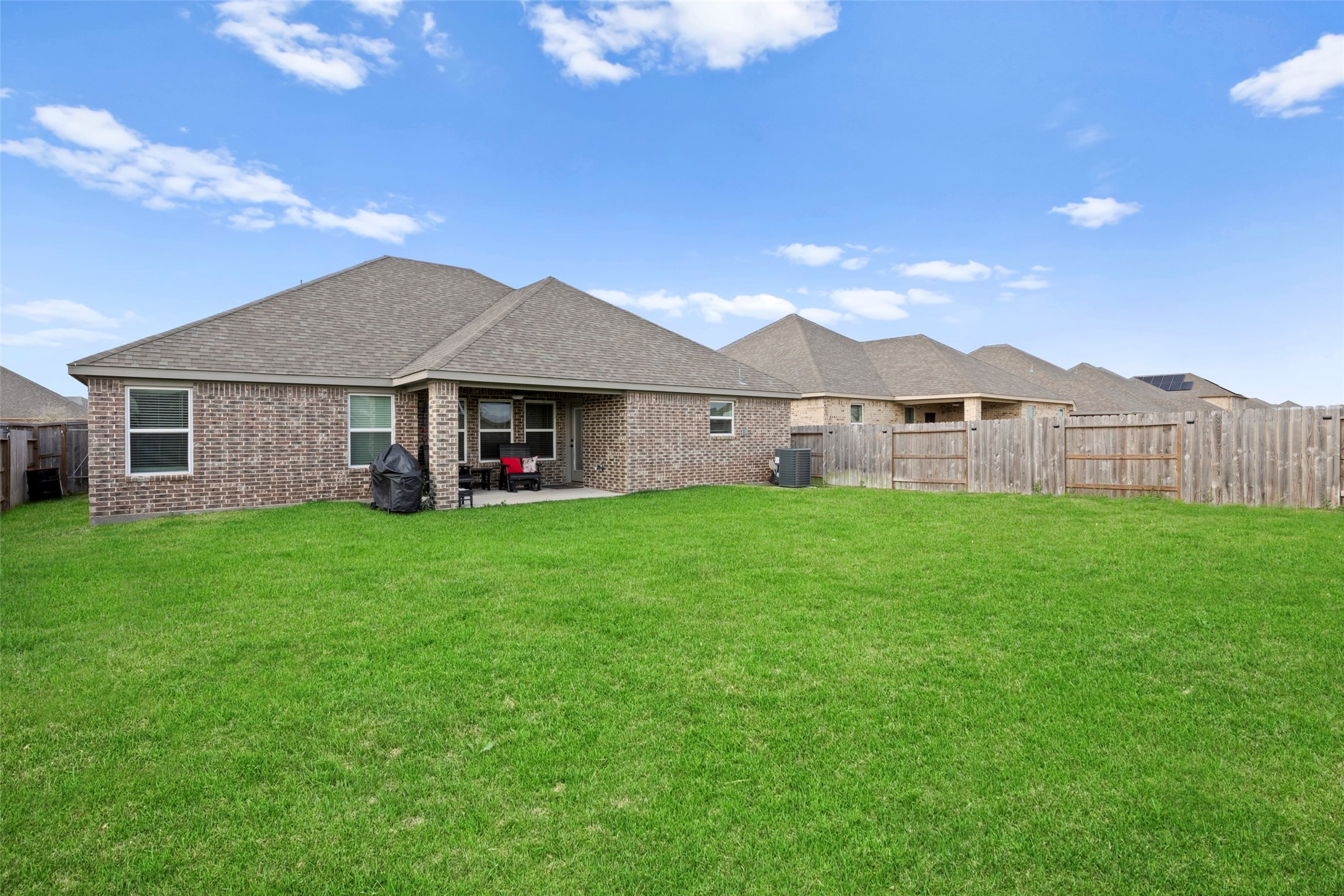 13717 Gaff Rig Drive Texas City, TX 77510 - Photo 24 of 28 a front view of house with yard and green space