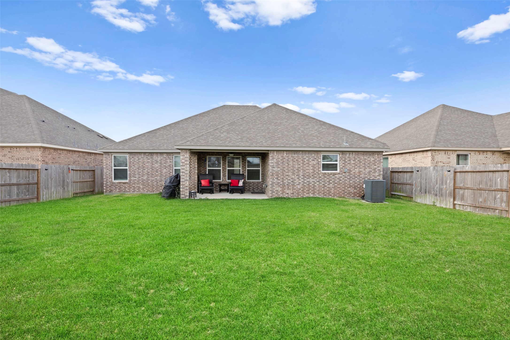13717 Gaff Rig Drive Texas City, TX 77510 - Photo 25 of 28 a view of a house with a yard
