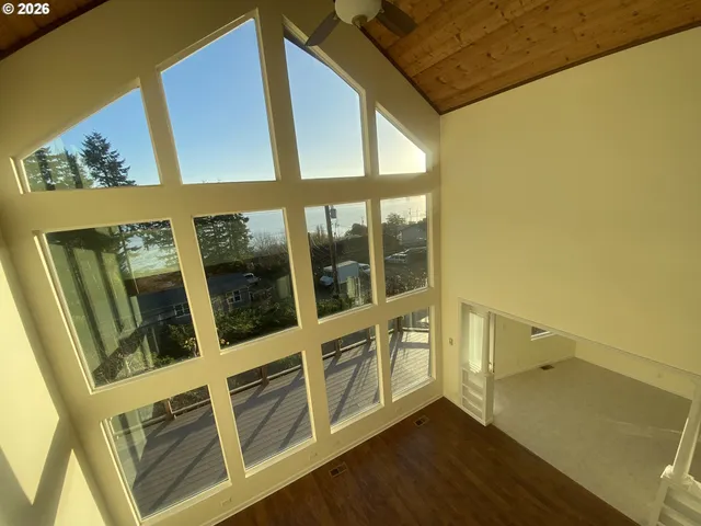 a view of front door