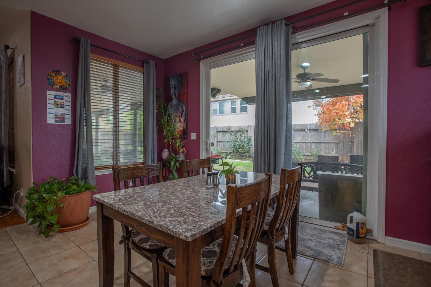 11740 Mani Circle Rancho Cordova, CA 95742 - Photo 16 of 50 a view of a dining room with furniture window and outside view