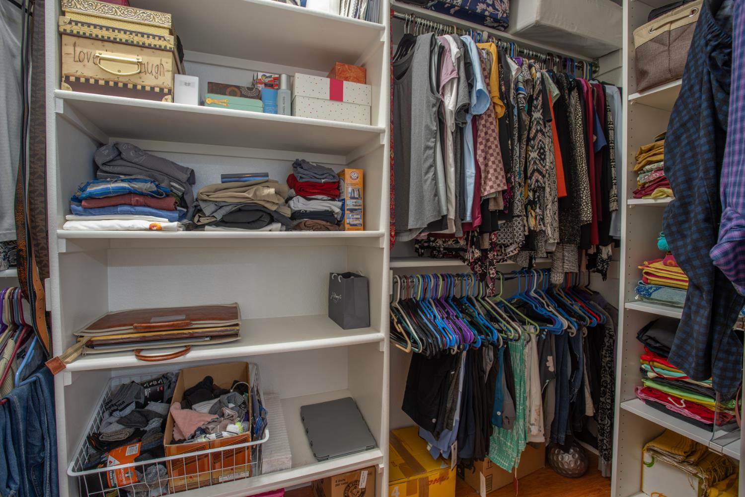 11740 Mani Circle Rancho Cordova, CA 95742 - Photo 46 of 50 a view of walk in closet with clothes and shoes
