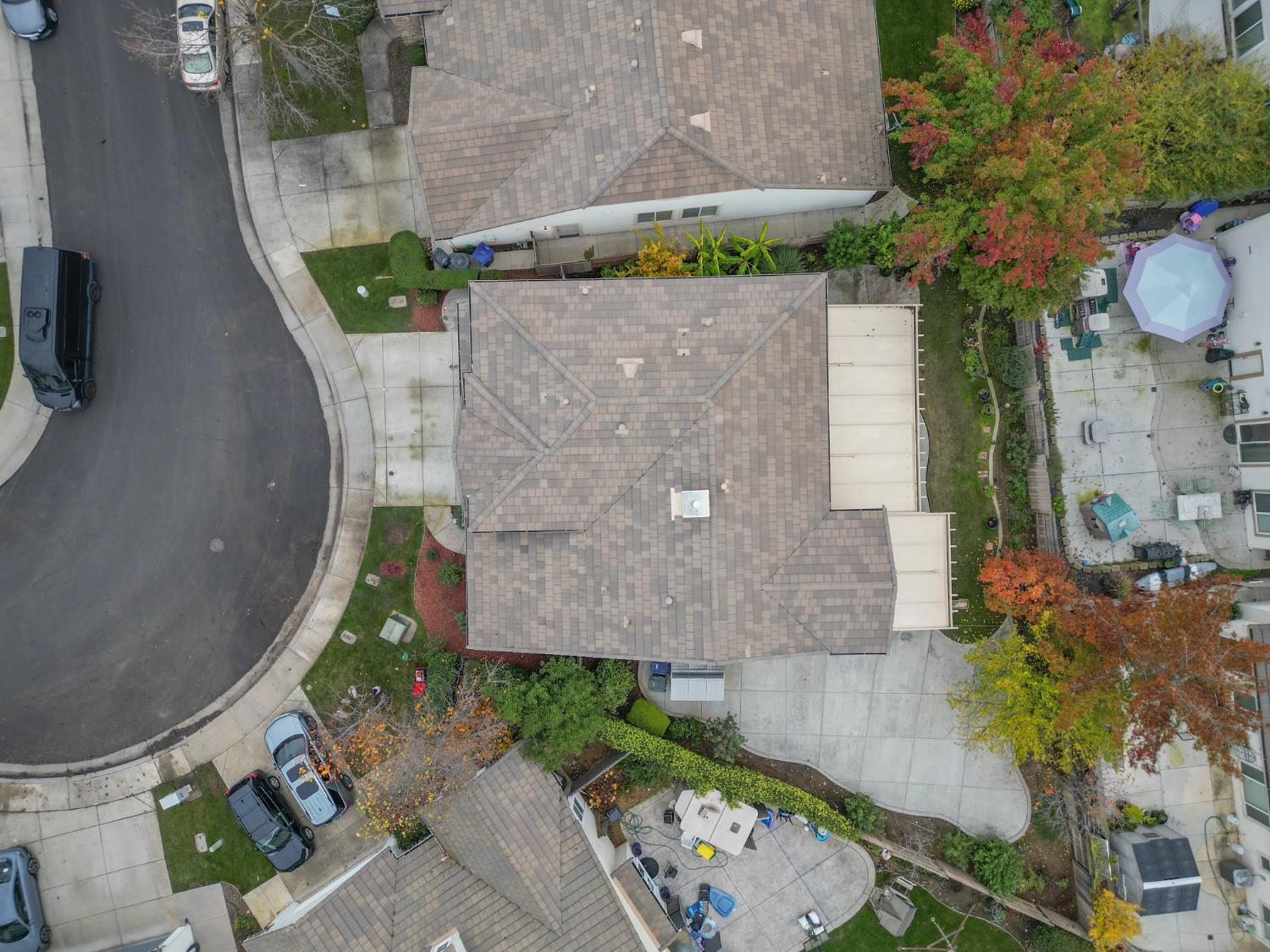 11740 Mani Circle Rancho Cordova, CA 95742 - Photo 7 of 50 an aerial view of a house with a yard