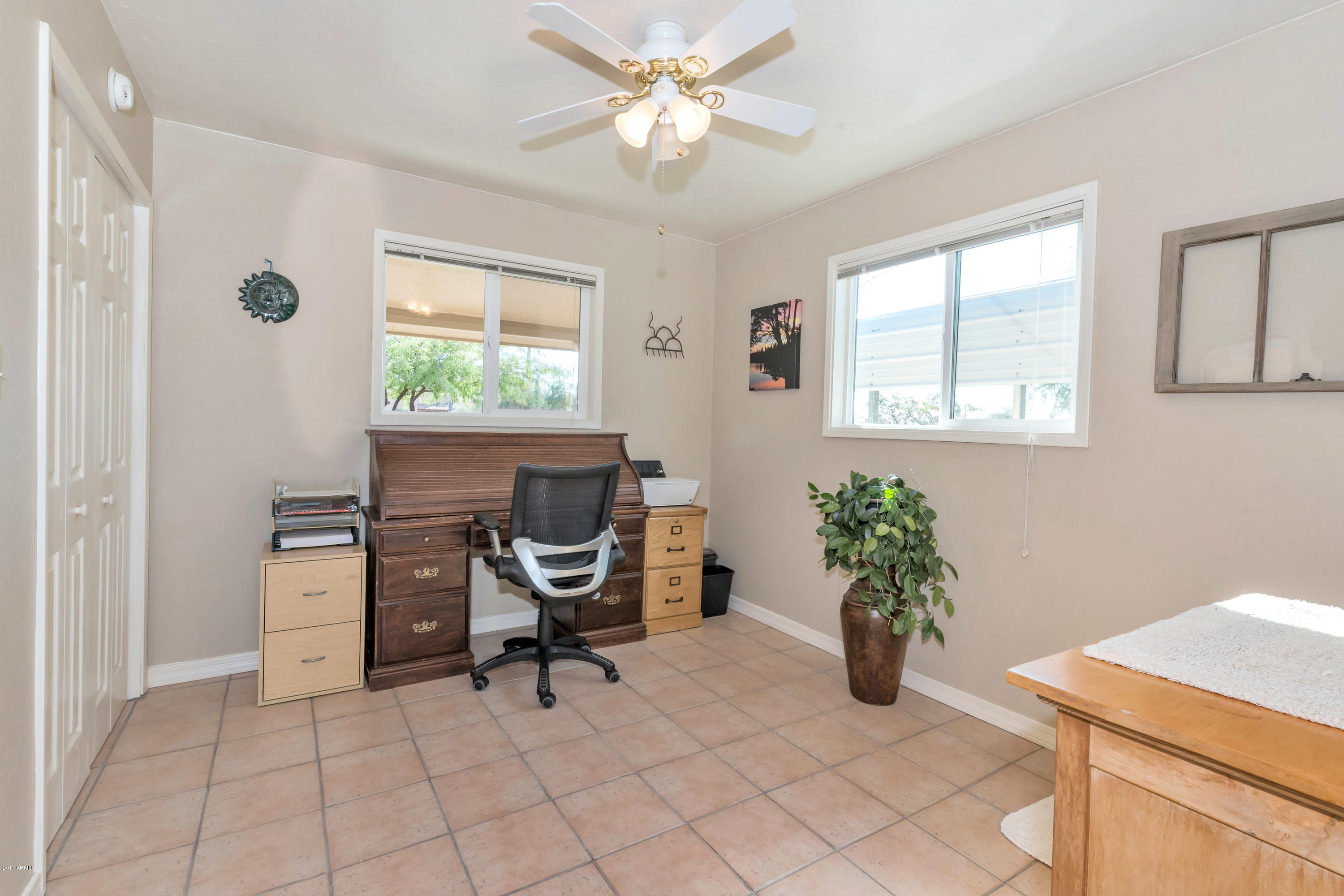 62 South Mountain View Road Apache Junction, AZ 85119 - Photo 13 of 35 Bedroom 2, currently Office