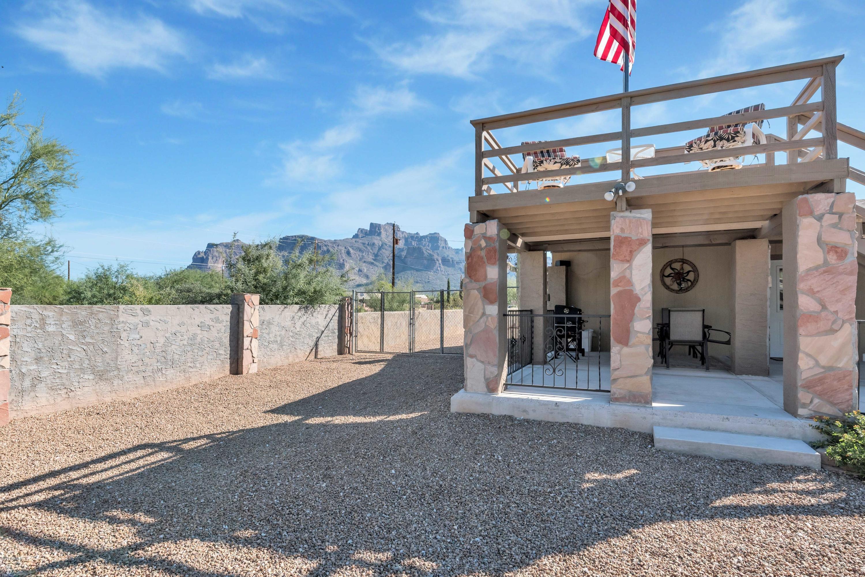 62 South Mountain View Road Apache Junction, AZ 85119 - Photo 26 of 35 Add'l View of the Deck