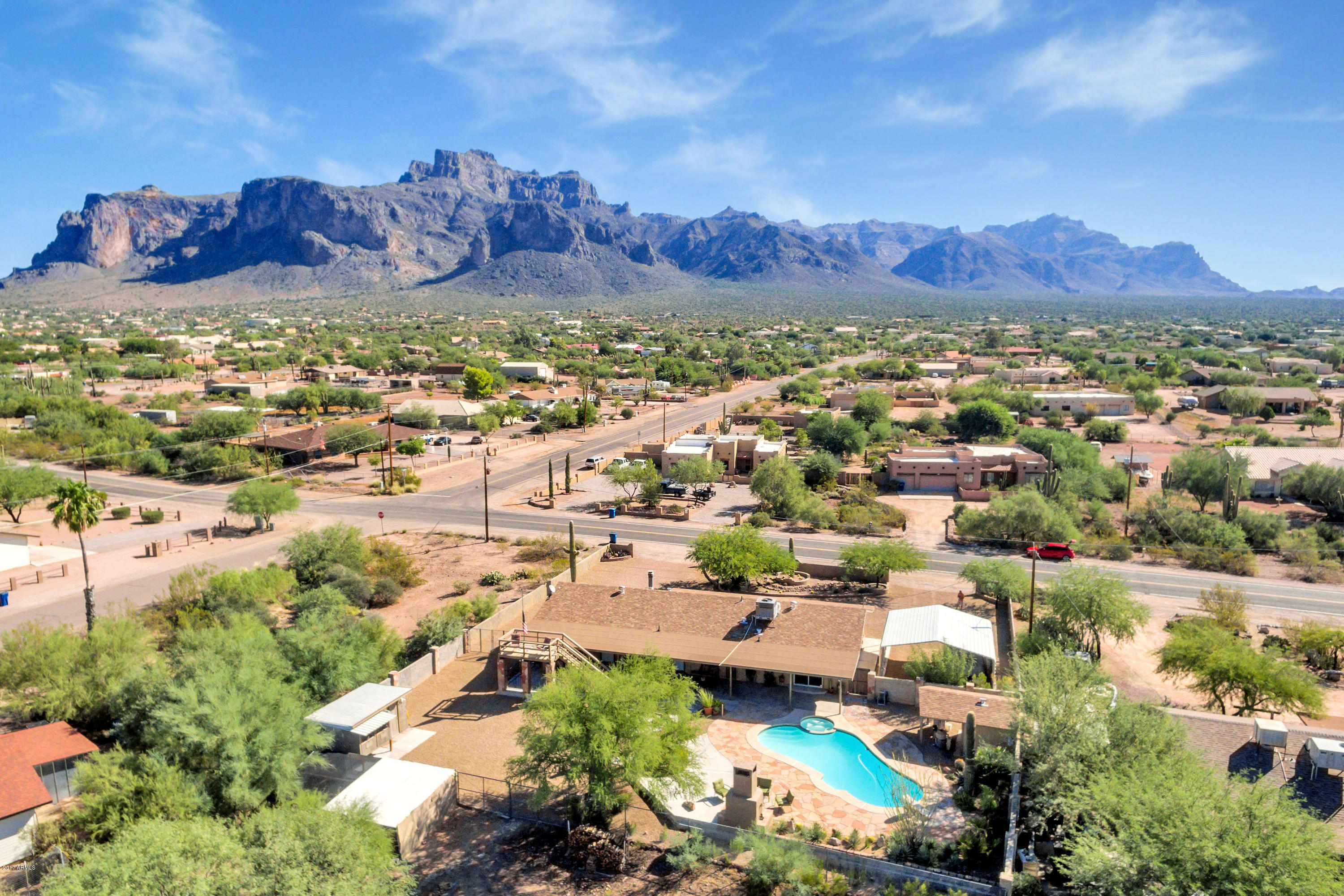 62 South Mountain View Road Apache Junction, AZ 85119 - Photo 31 of 35 Stunning view of Superstitions