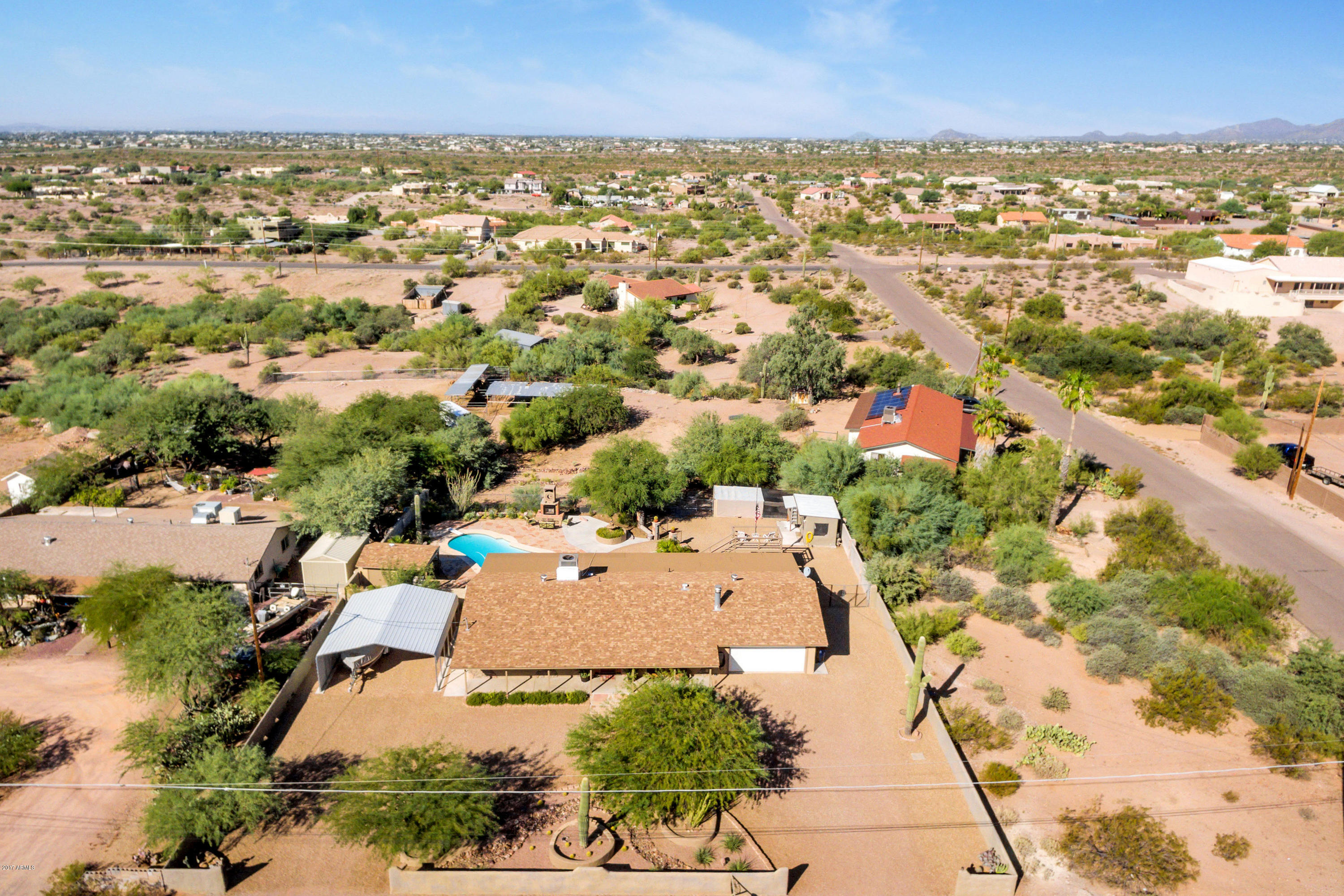 62 South Mountain View Road Apache Junction, AZ 85119 - Photo 32 of 35 Aerial view of home