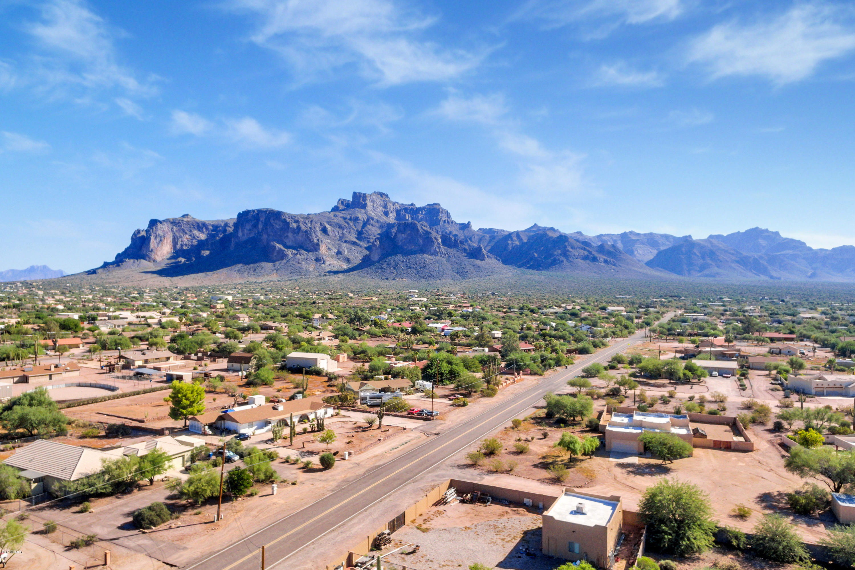62 South Mountain View Road Apache Junction, AZ 85119 - Photo 33 of 35 Aerial view of Sutperstitions