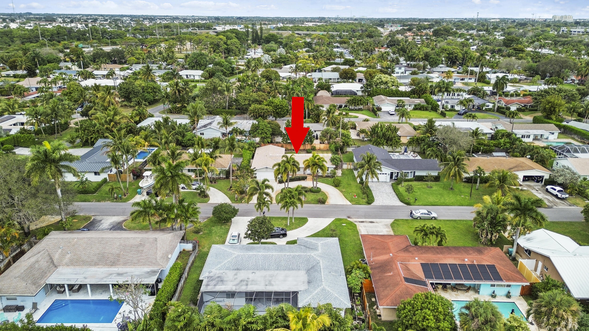 723 Southwest 27th Terrace Boynton Beach, FL 33435 - Photo 47 of 54 Aerial View
