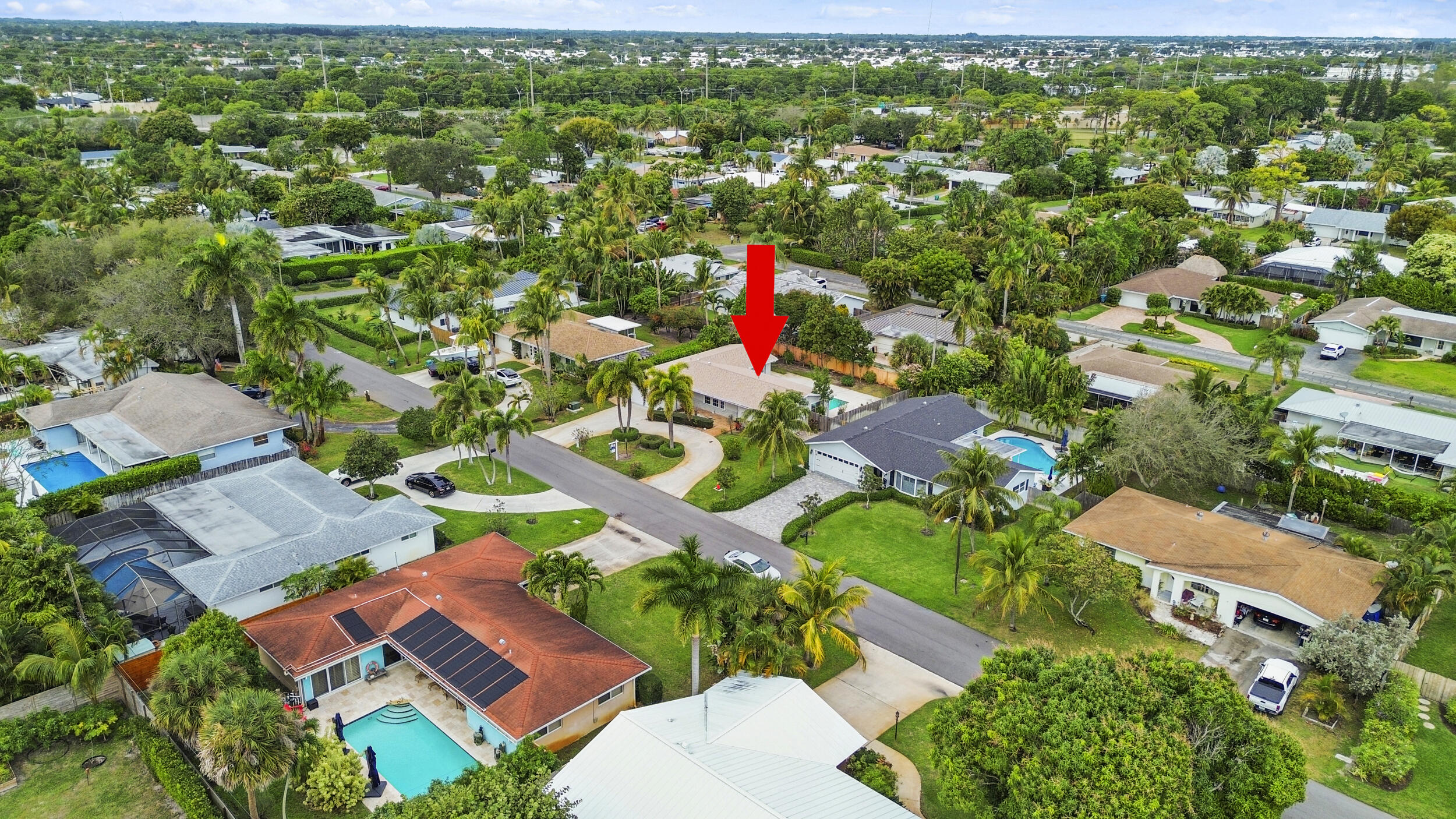 723 Southwest 27th Terrace Boynton Beach, FL 33435 - Photo 53 of 54 Aerial View