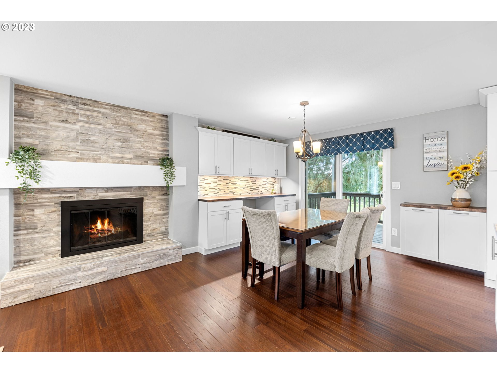 4412 Northeast 292nd Avenue Camas, WA 98607 - Photo 12 of 48 a view of a dining room with furniture window and wooden floor