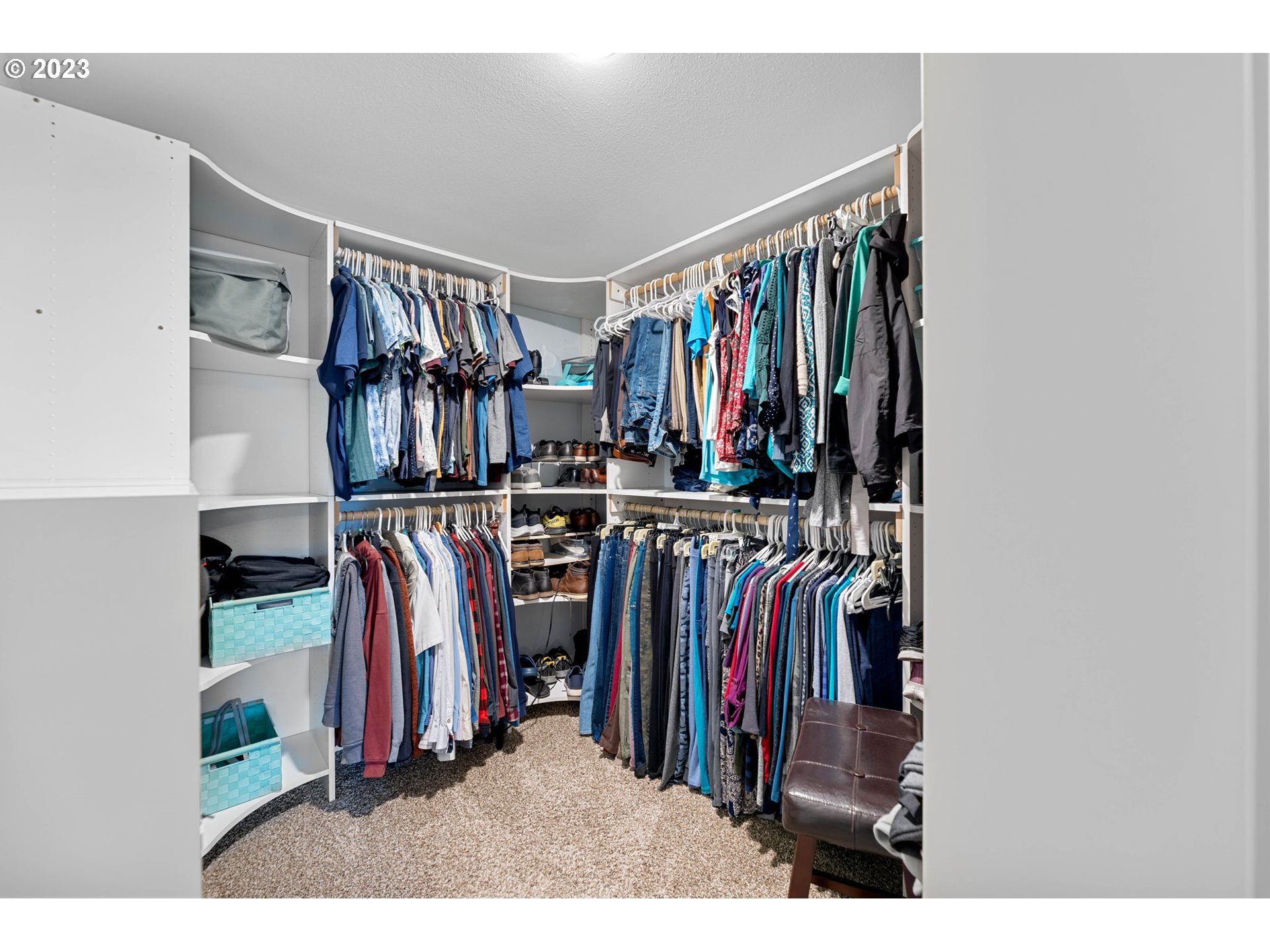 4412 Northeast 292nd Avenue Camas, WA 98607 - Photo 19 of 48 a view of walk in closet with clothes