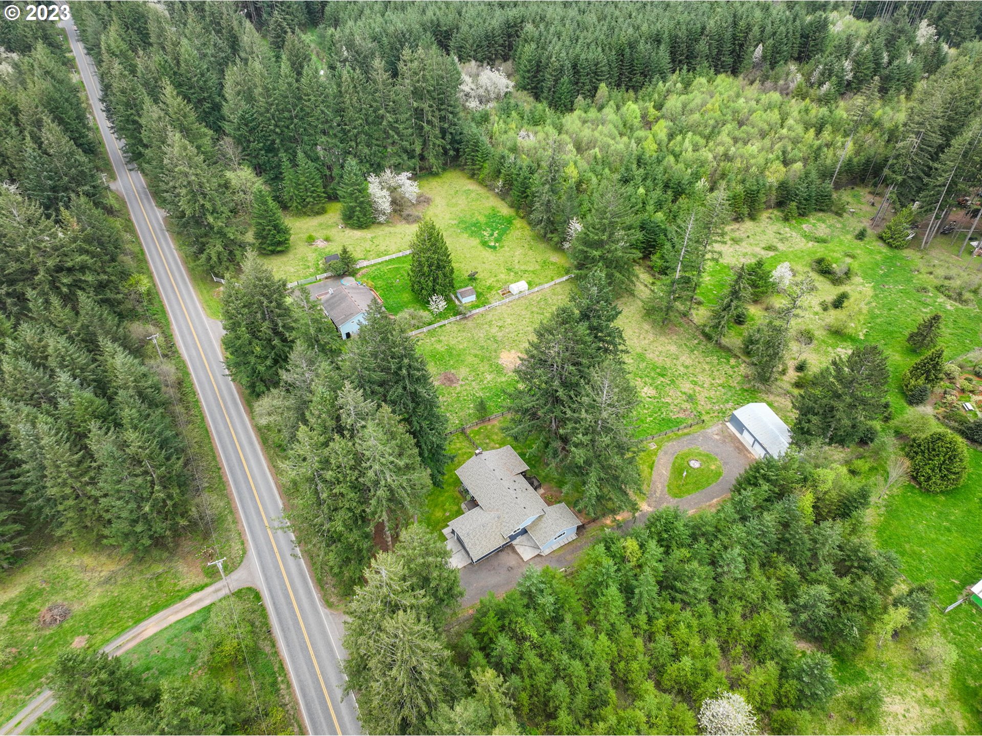 4412 Northeast 292nd Avenue Camas, WA 98607 - Photo 42 of 48 a view of a yard