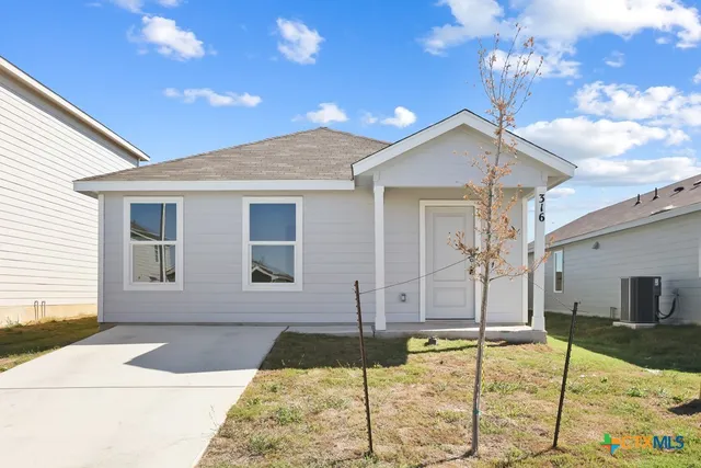 a swimming pool with yard