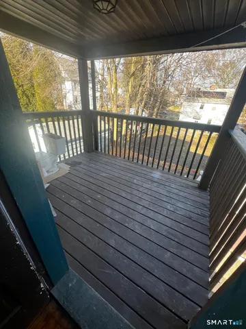 a view of outdoor space with deck