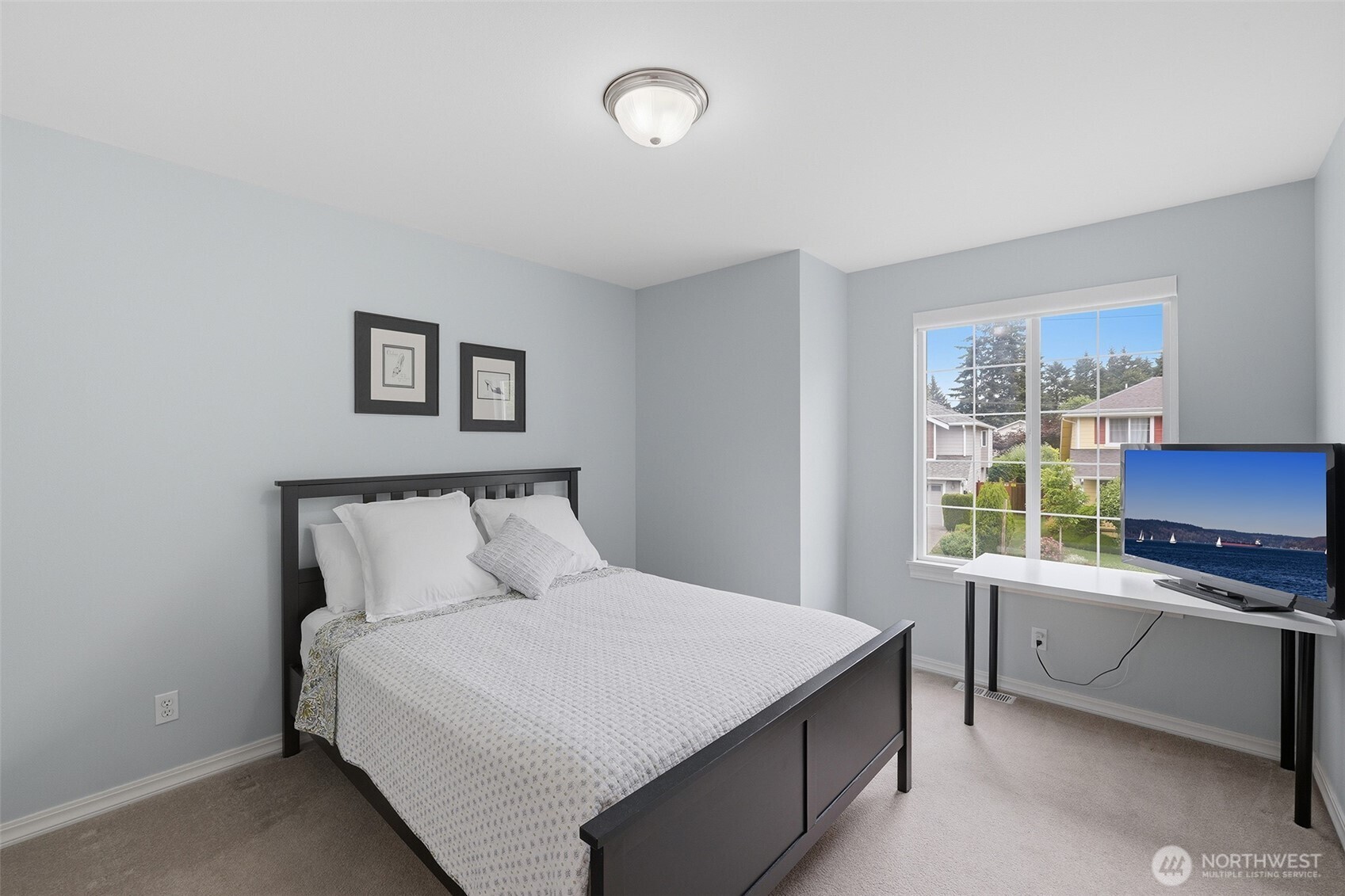17747 89th Court Northeast Bothell, WA 98011 - Photo 23 of 33 a bed room with a bed and a window