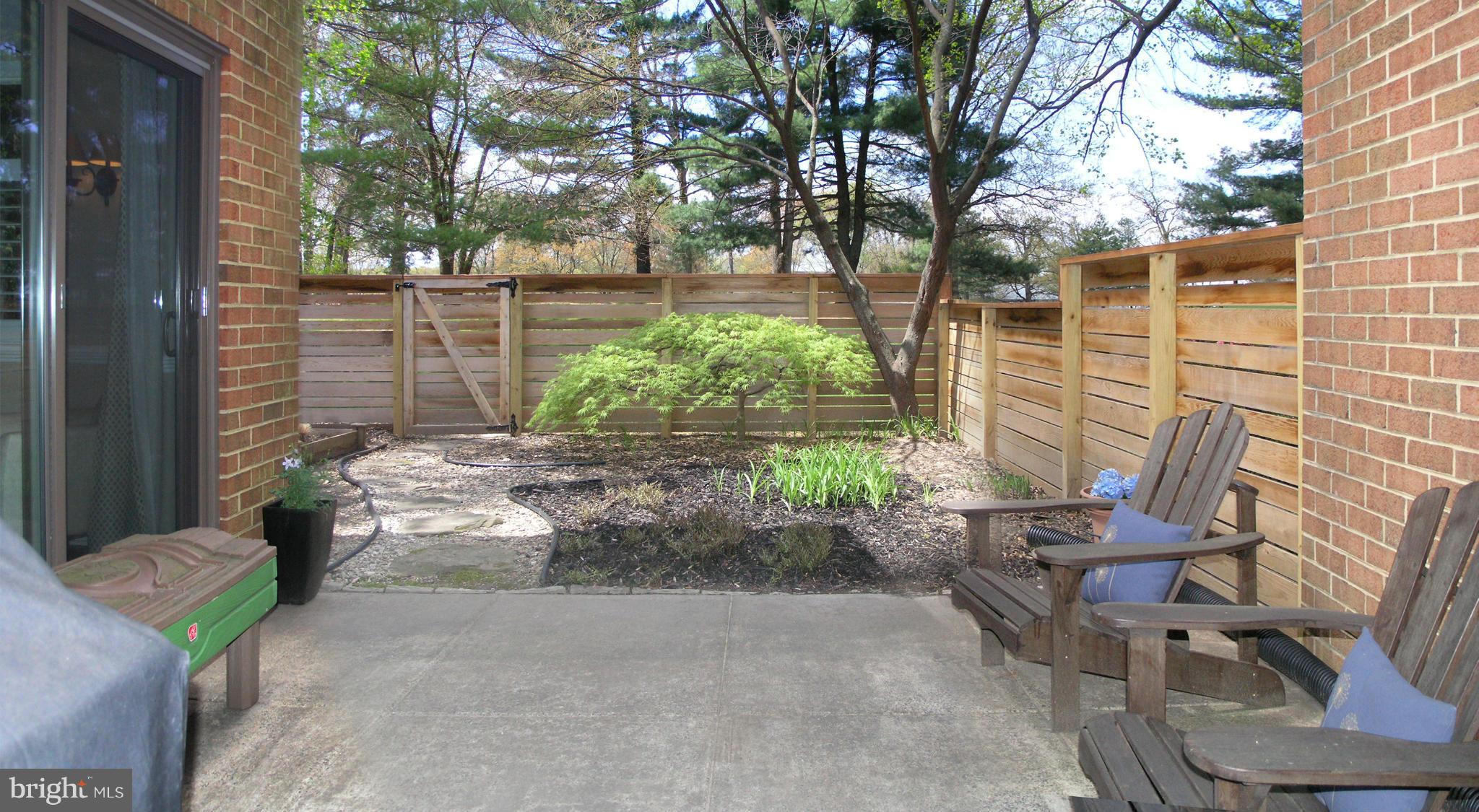 11794 Indian Ridge Road Reston, VA 20191 - Photo 12 of 28 Rear Patio and Gardens