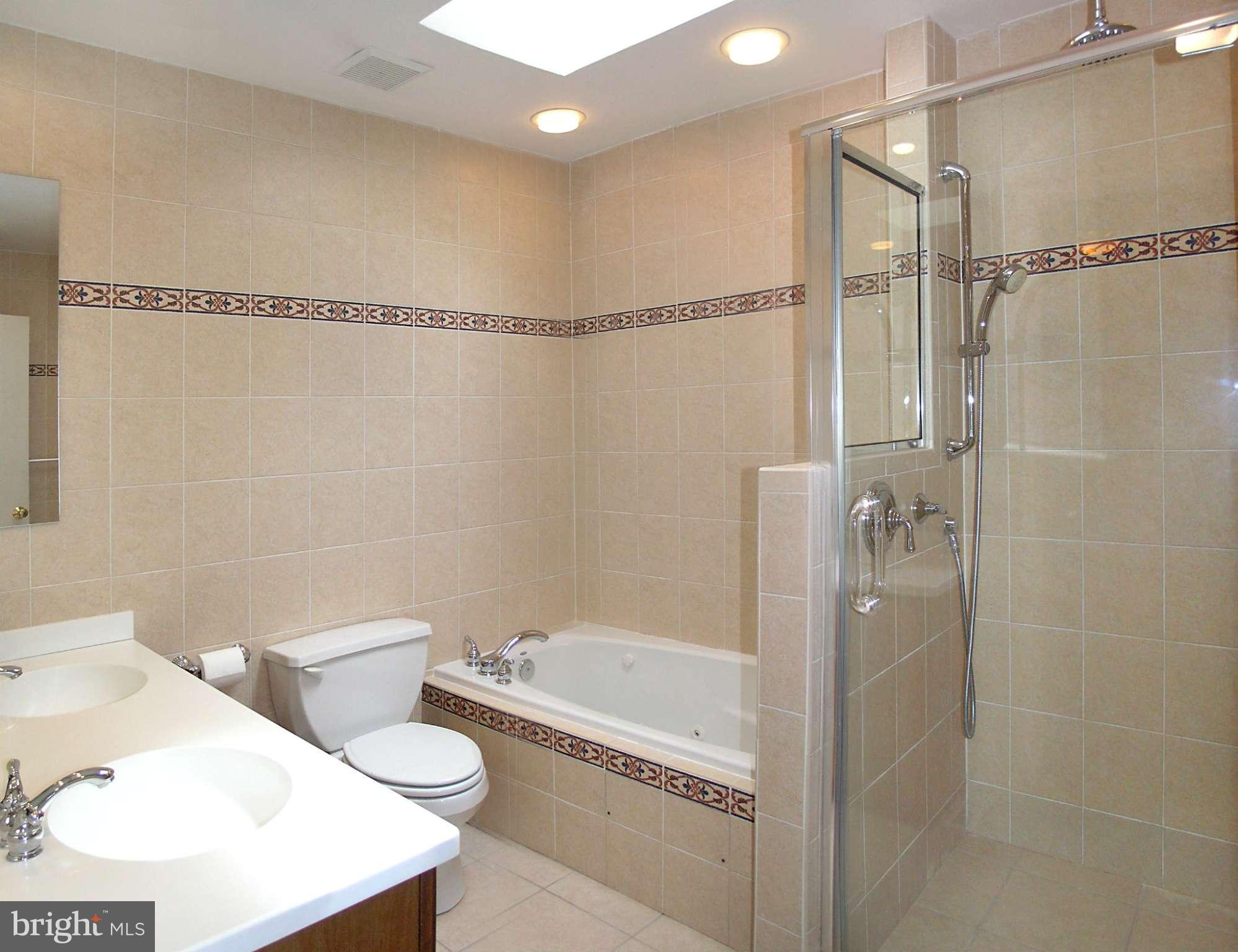 11794 Indian Ridge Road Reston, VA 20191 - Photo 25 of 28 Luxury Bath upstairs with Whirlpool Tub